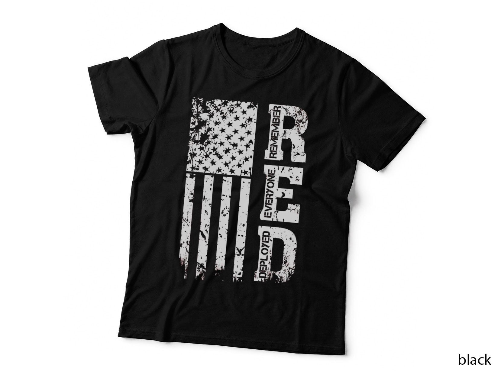 Remember Everyone Veteran Deployed RED Friday T-Shirt