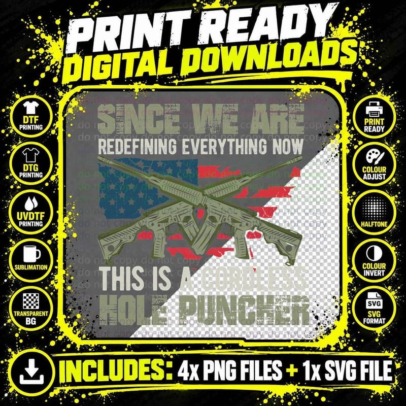 Since We Are Redefining Everything Now This Is a Png SVG Digital Bundle