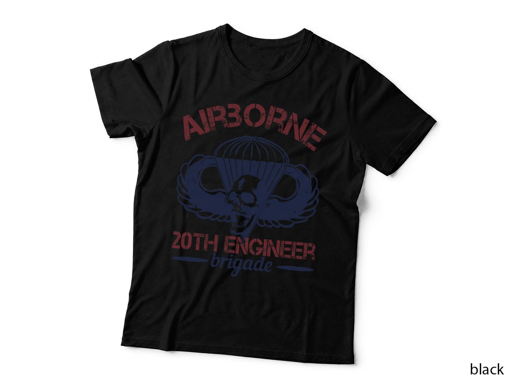 The Engineers of 20th Brigade - Airborne Veteran Design T-Shirt