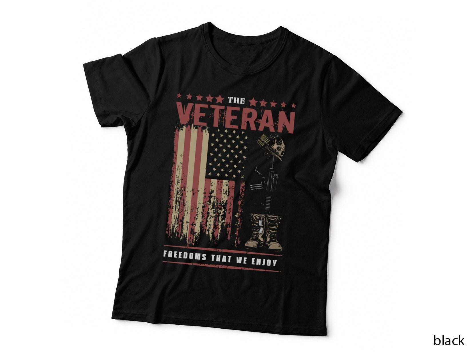 The Veteran Freedoms That We Enjoy Patriotic T-Shirt