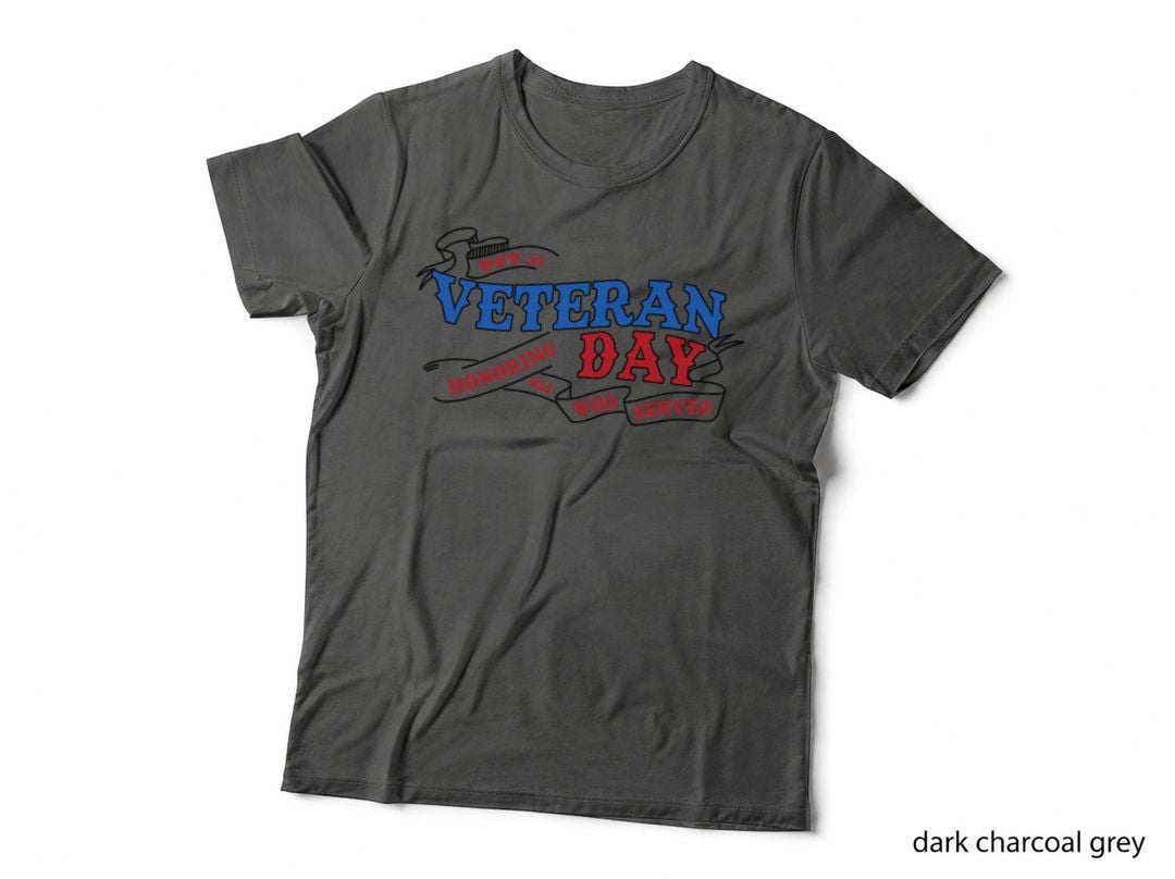 Veteran Day Honoring All Who Served Patriotic T-Shirt