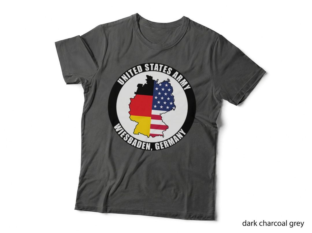 Wiesbaden Germany United States Army Military Veteran Gift T-Shirt