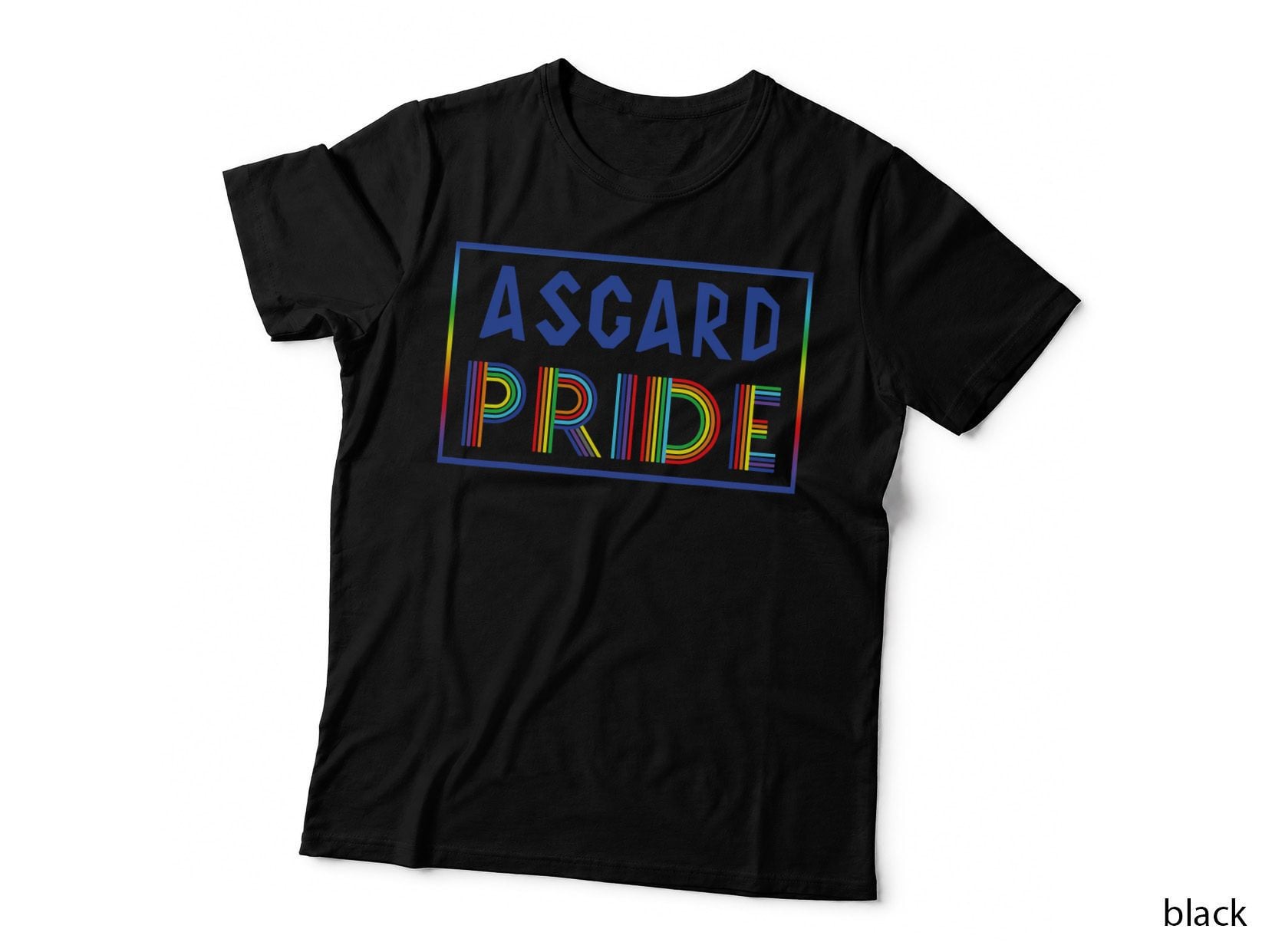 Asgard Pride Rainbow LGBT Pride, LGBTQ+, Gay Pride, Men's, Unisex T-Shirt