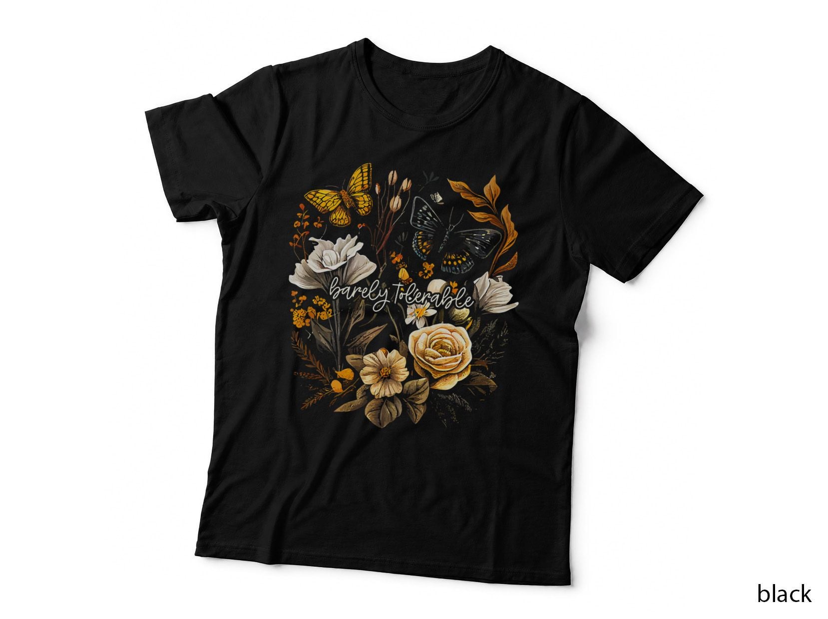 Barely Tolerable Pride & Prejudice Jane Austen Funny Meme, Humor T-Shirt