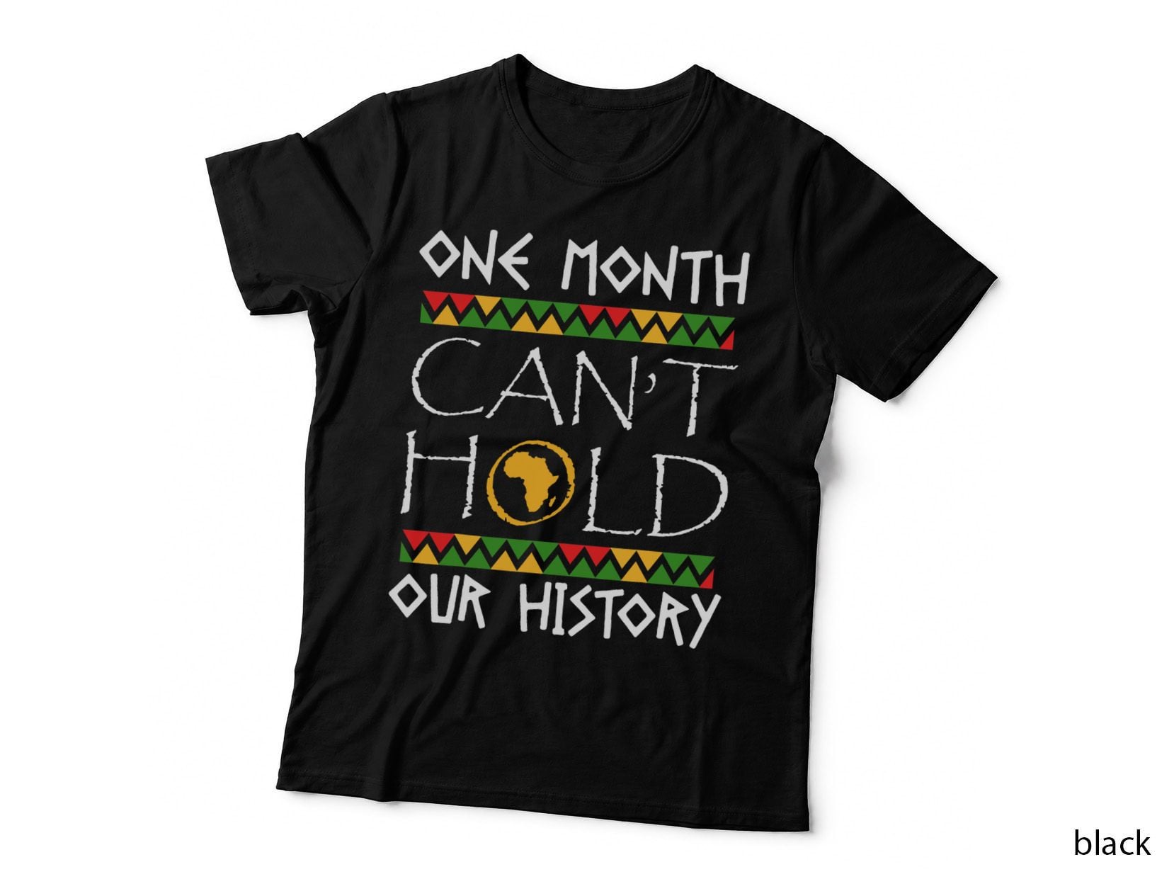 Black History Month Dashiki African Pride Heritage Quotes T-Shirt