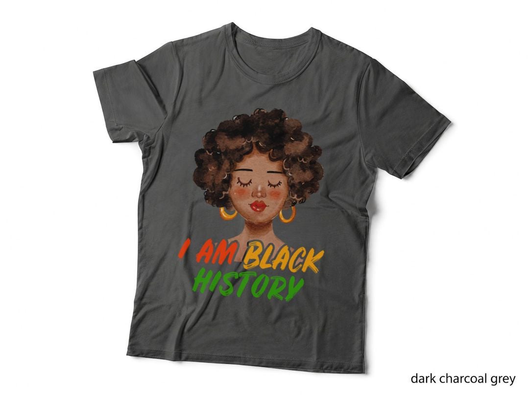 Black History Month Melanin Pride Empowerment Girls & T-Shirt