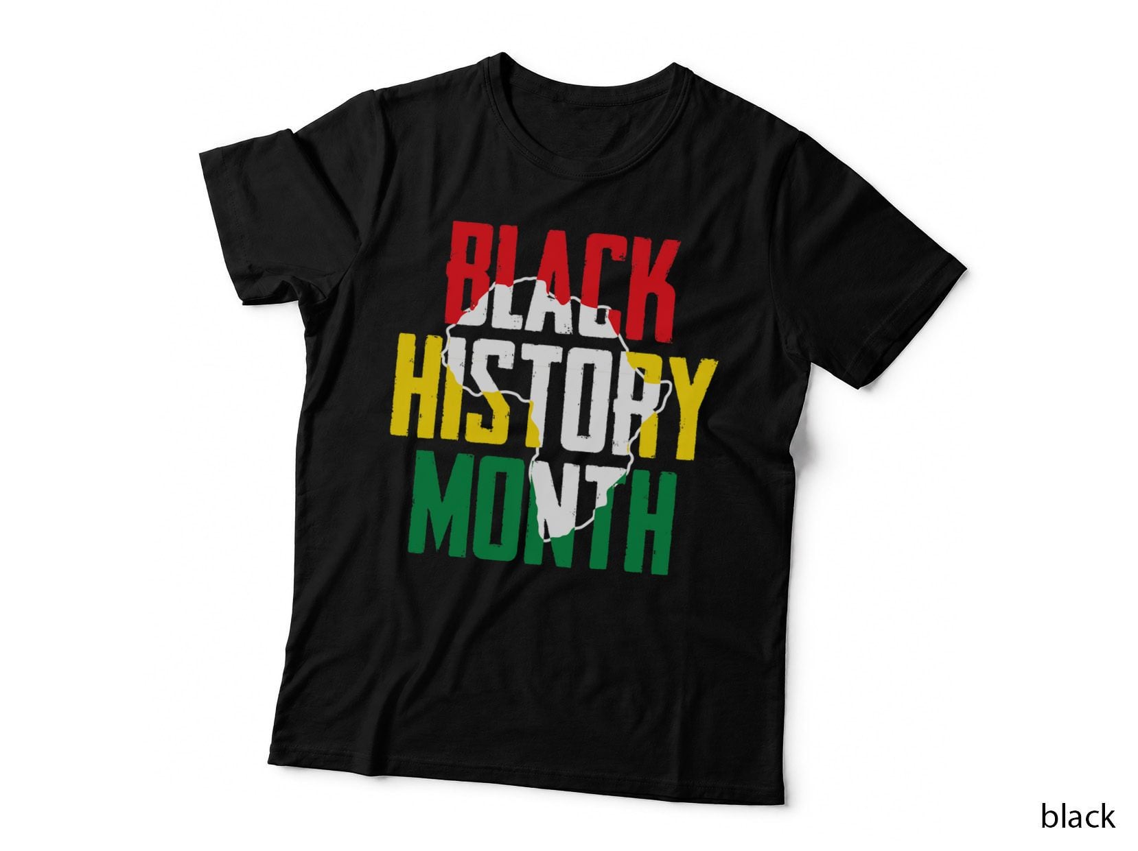 Black History Month Shirt Men Women Kids Historic Black T-Shirt