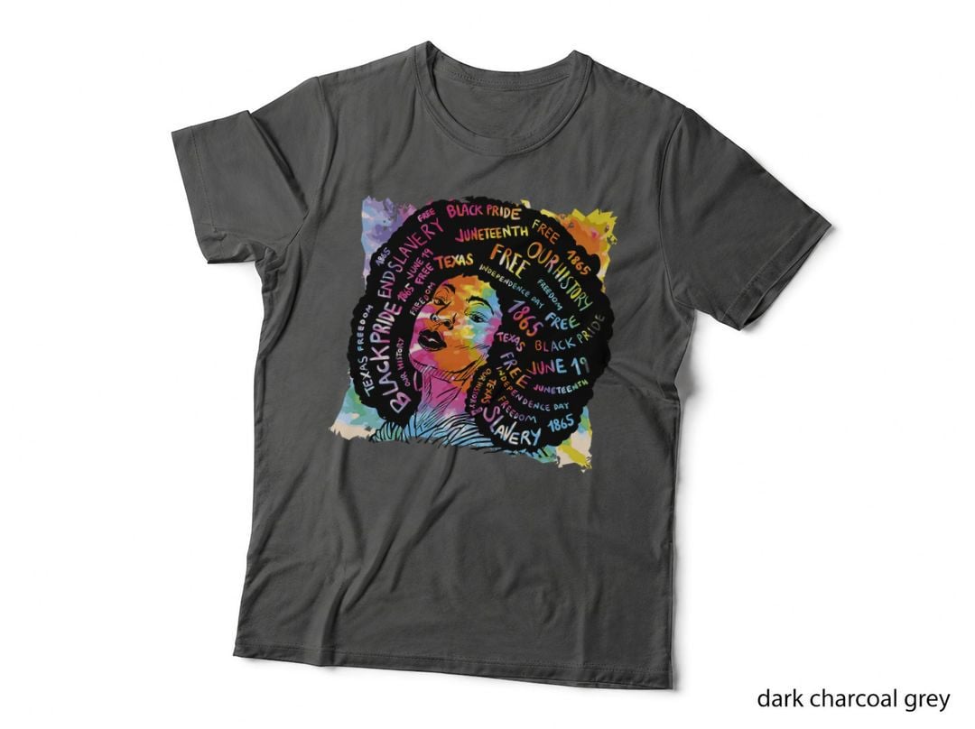 Black Woman Afro Melanin Pride Black History Month, Empowerment T-Shirt