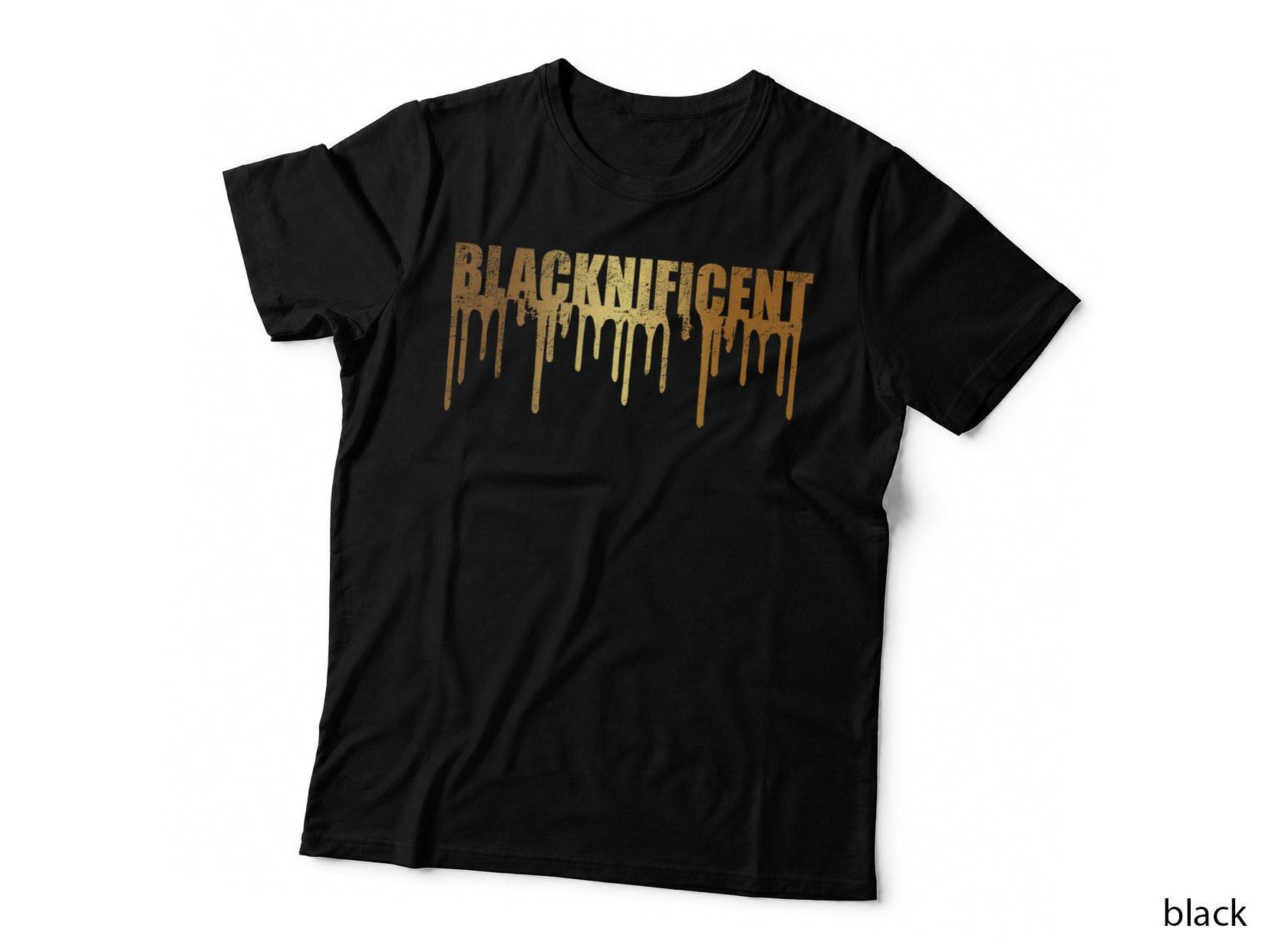 Blacknificent Melanin Magnificent Black History, Black Pride T-Shirt