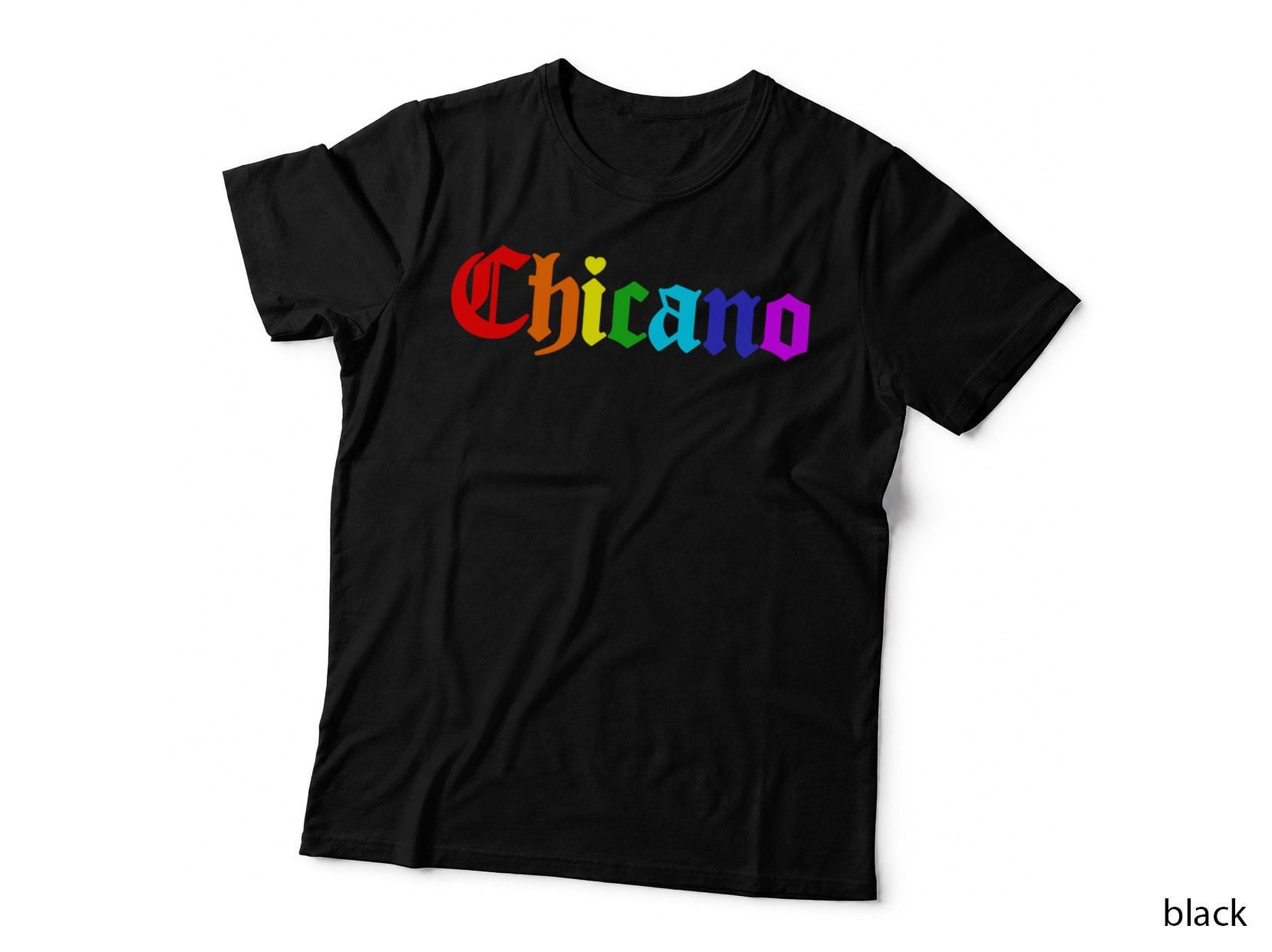 Chicano Mexican Gay Pride Flag LGBT Men Women Kids, LGBTQ+ Pride T-Shirt