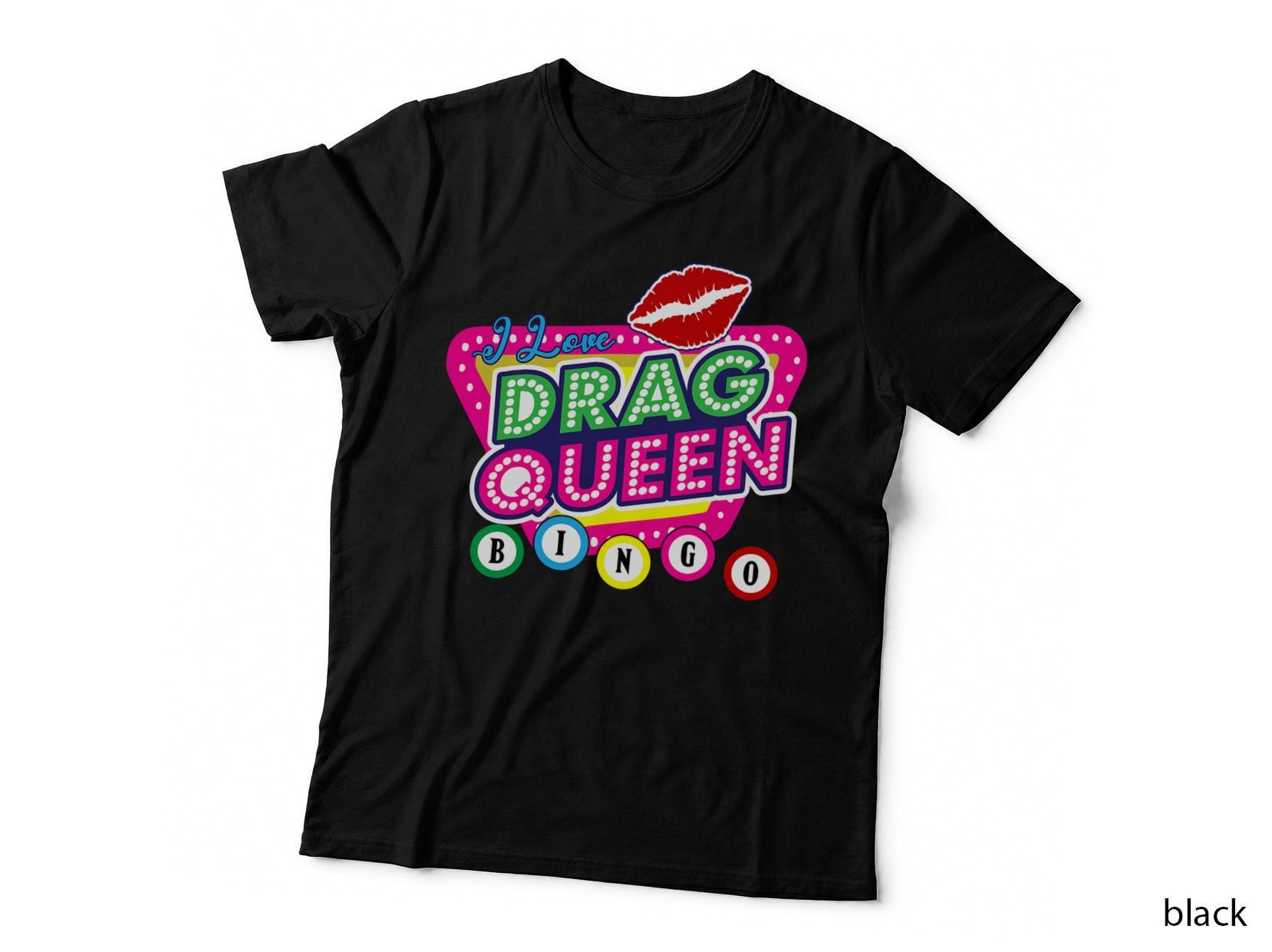 Drag Queen Bingo Funny I Love Drag Queen Bingo Fan LGBT T-Shirt