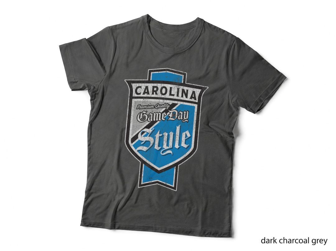 Faded Carolina Beer Label T-Shirt - Queen City Pride T-Shirt