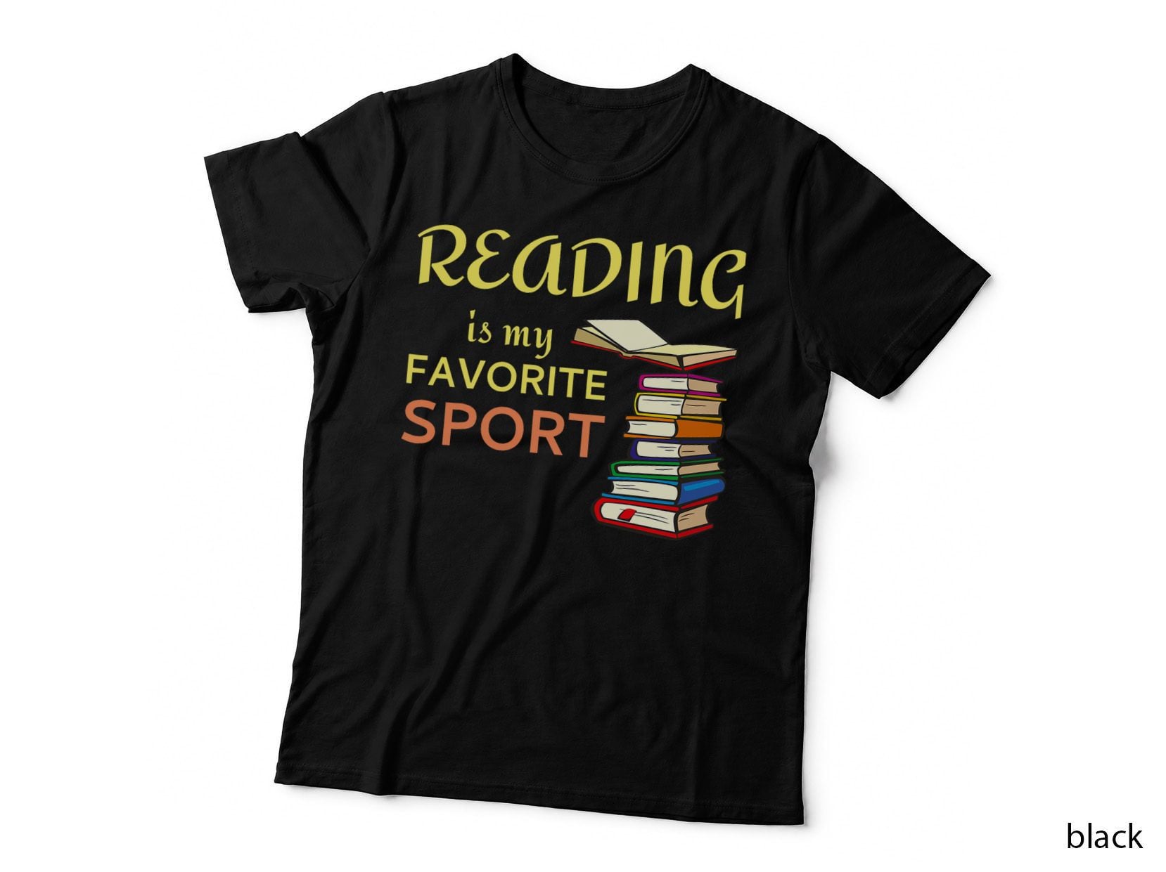 Funny T-Shirt Reading Is My Favorite Sport for Book Lovers, Literary Gift
