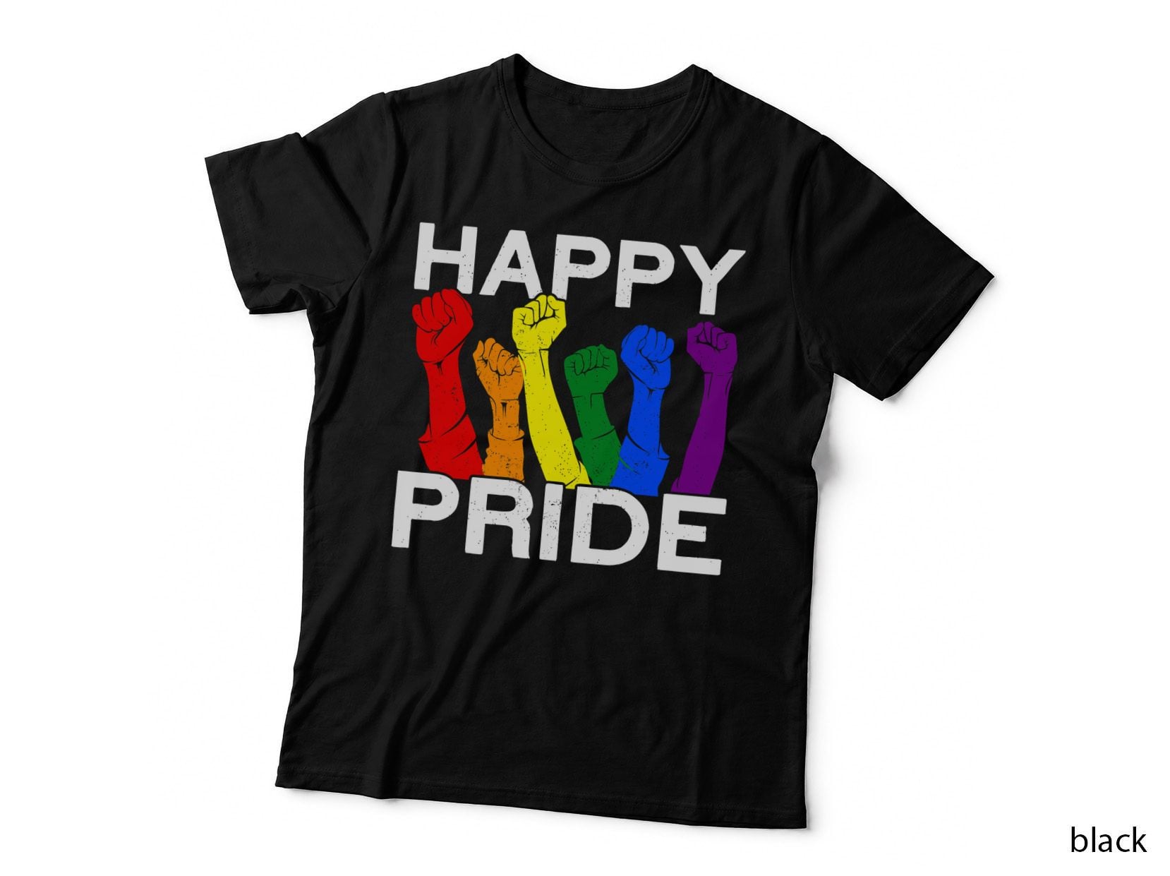 Happy Pride Funny LGBT Pride, LGBTQ+, Gay Pride Month, Rainbow, Pride T-Shirt