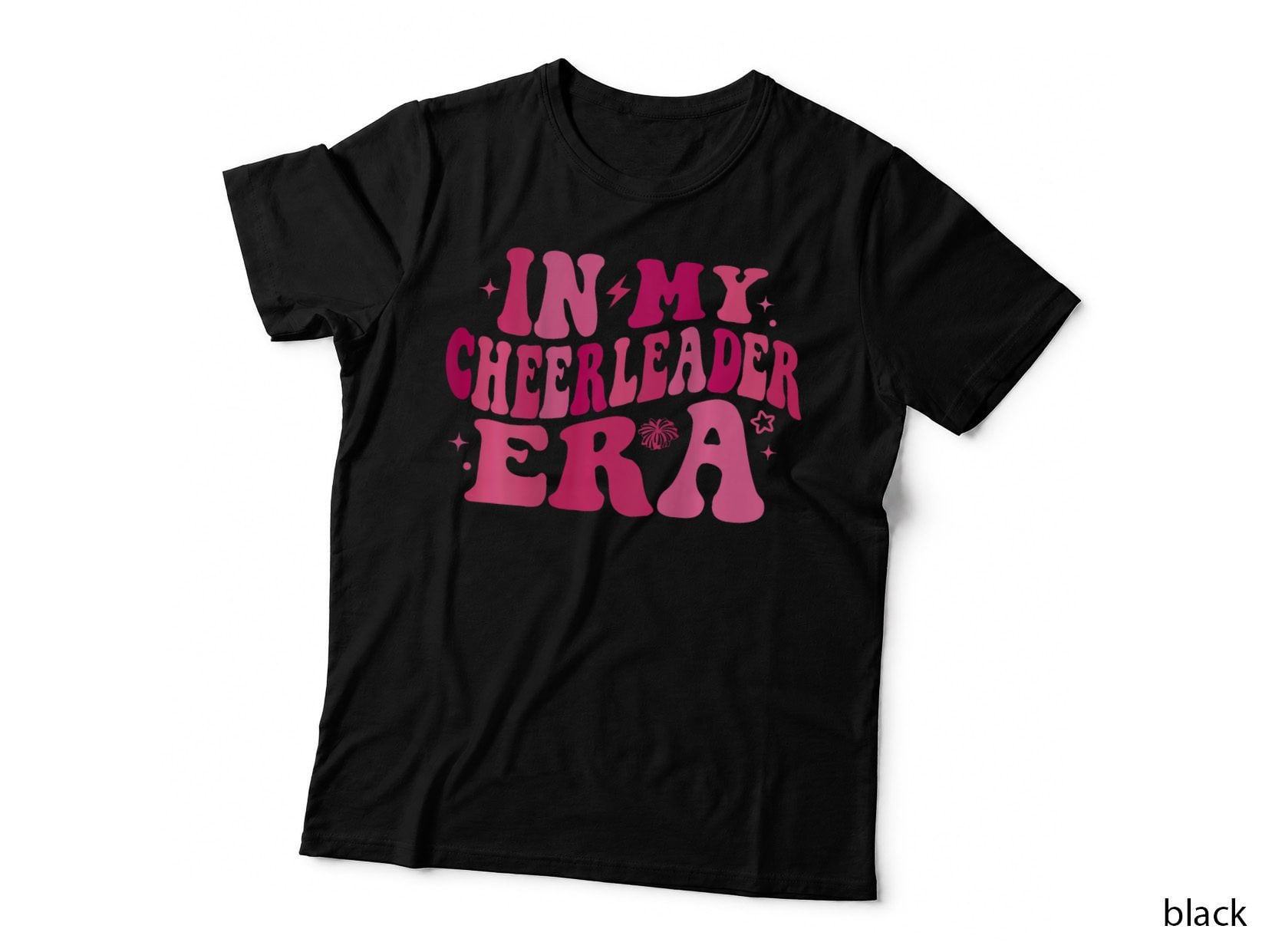In My Cheer Leader Era (2 Side), Cheerleader Throwback, Retro Spirit T-Shirt