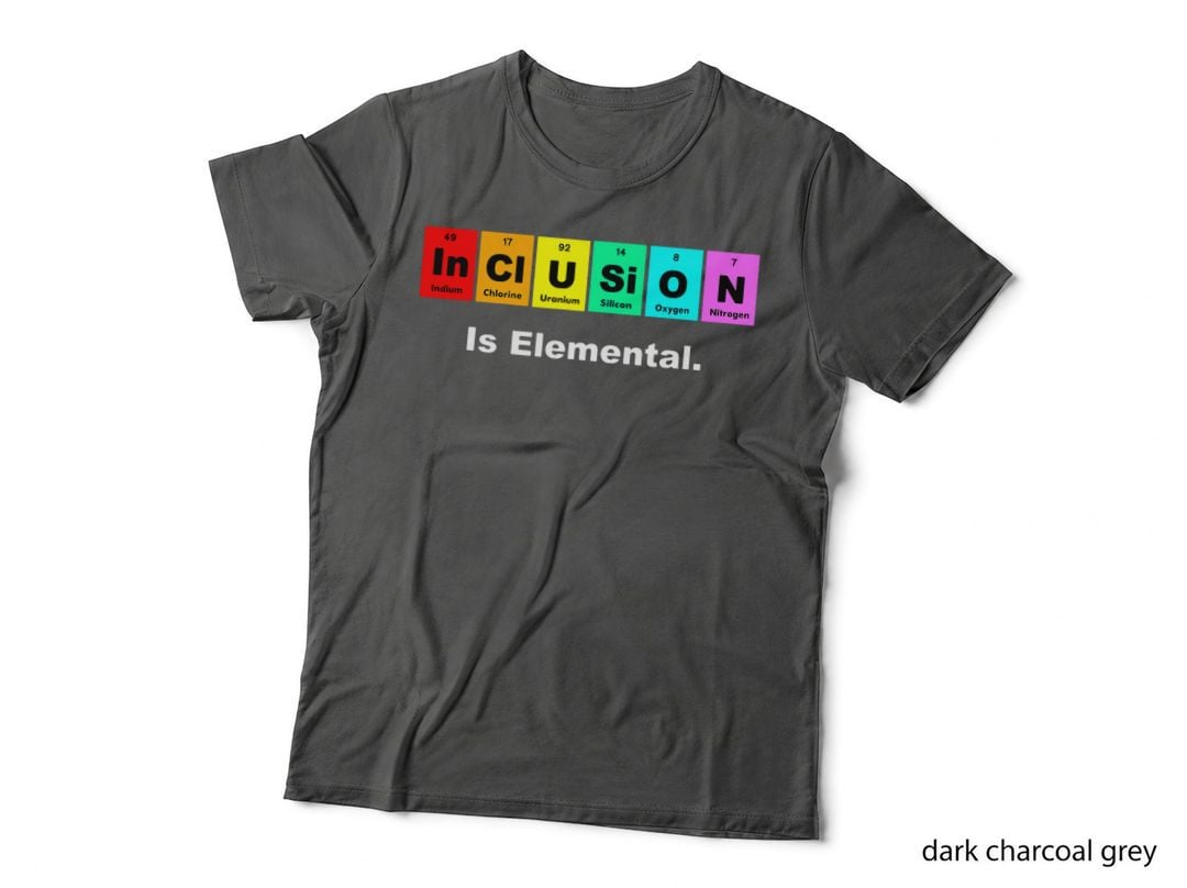 Inclusion Is Elemental LGBT Flag Gay Pride Chemical T-Shirt