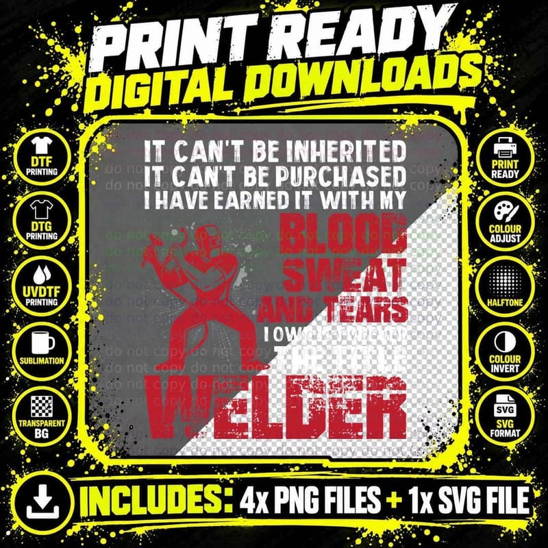 It Can't Be Inherited It Can't Be Purchased I Have Png SVG Digital Bundle
