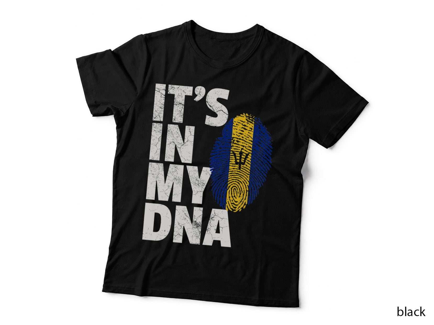It's IN MY DNA Barbados Flag Men Women Pride Roots Gift T-Shirt