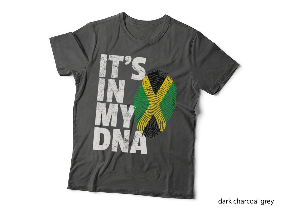 It's IN MY DNA Jamaican Jamaica Flag Pride National Country T-Shirt