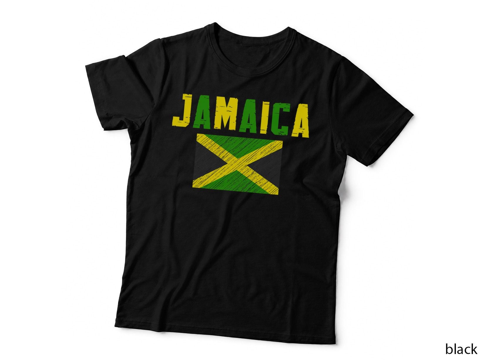 Jamaica Heritage Jamaican Flag Pride T-Shirt