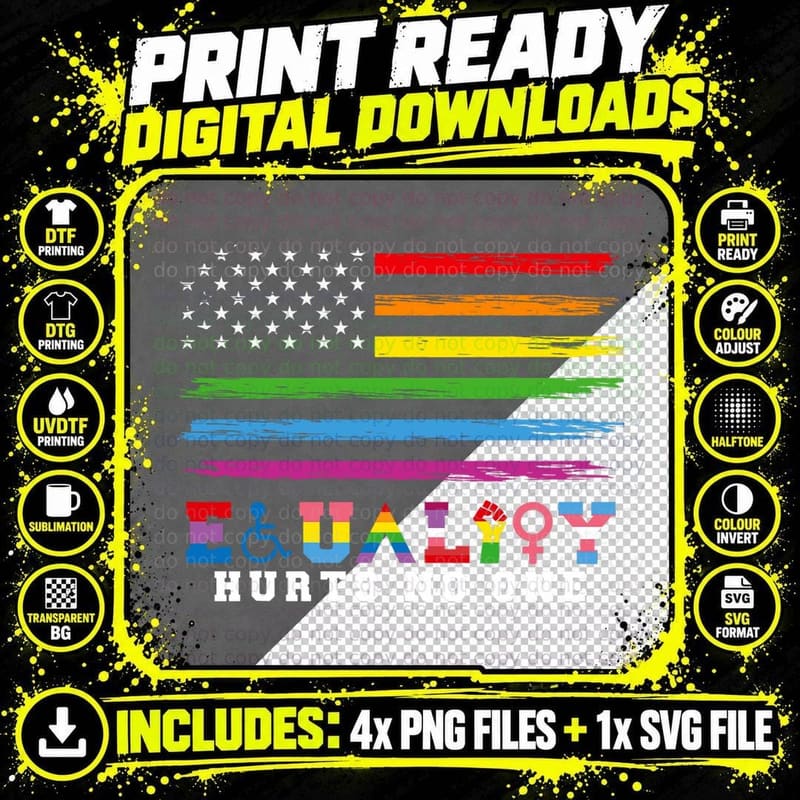 LGBT Flag Outfit for Pride Month Gay Pride Lesbian Trans Png SVG Digital Bundle