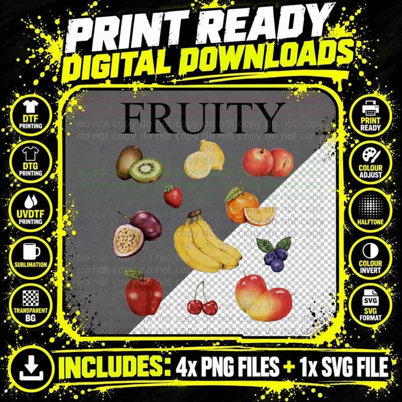 LIL Fruity Subtle Lesbian Strawberry Cottagecore LGBT Png SVG Digital Bundle