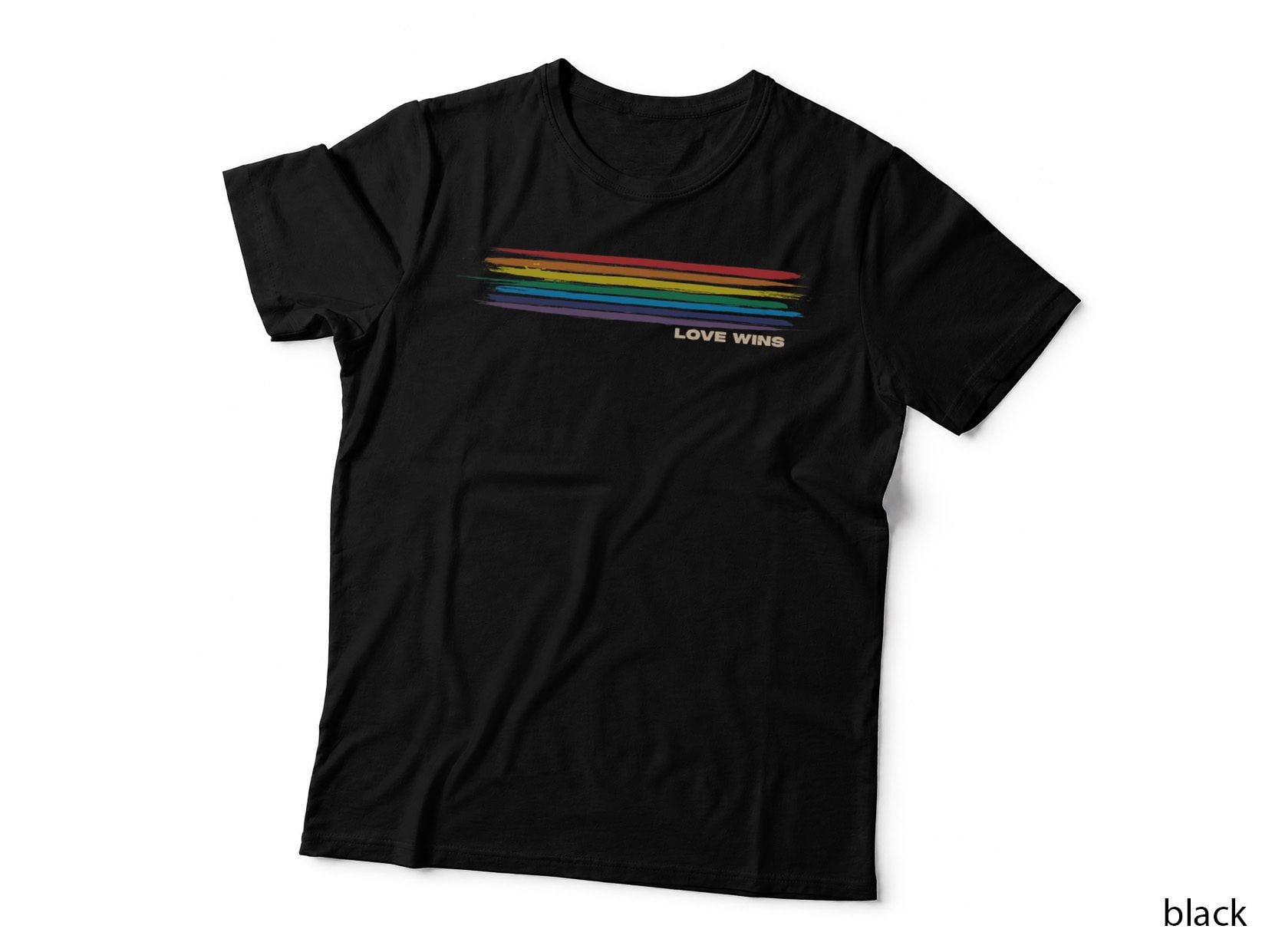 Love Wins Be Yourself Month Rainbow LGBTQ Equality Gay Pride T-Shirt
