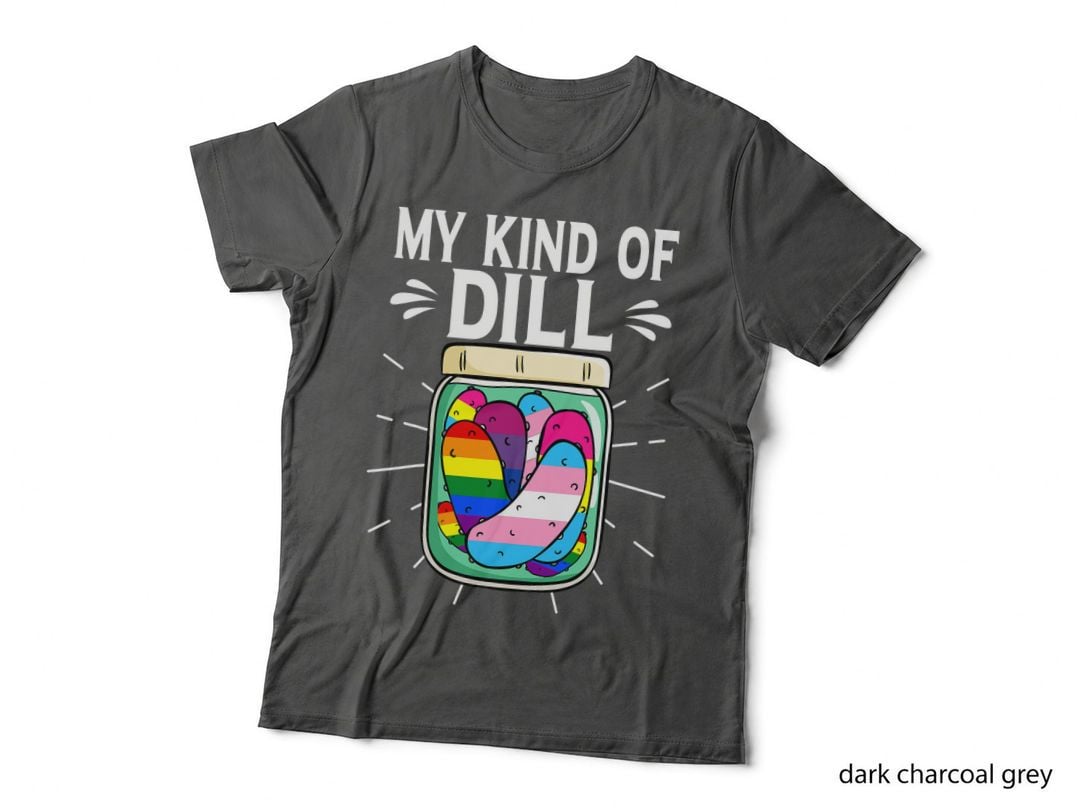 My Kind of Dill Pickle Vegetarian Lgbtqia+ Pride Month T-Shirt