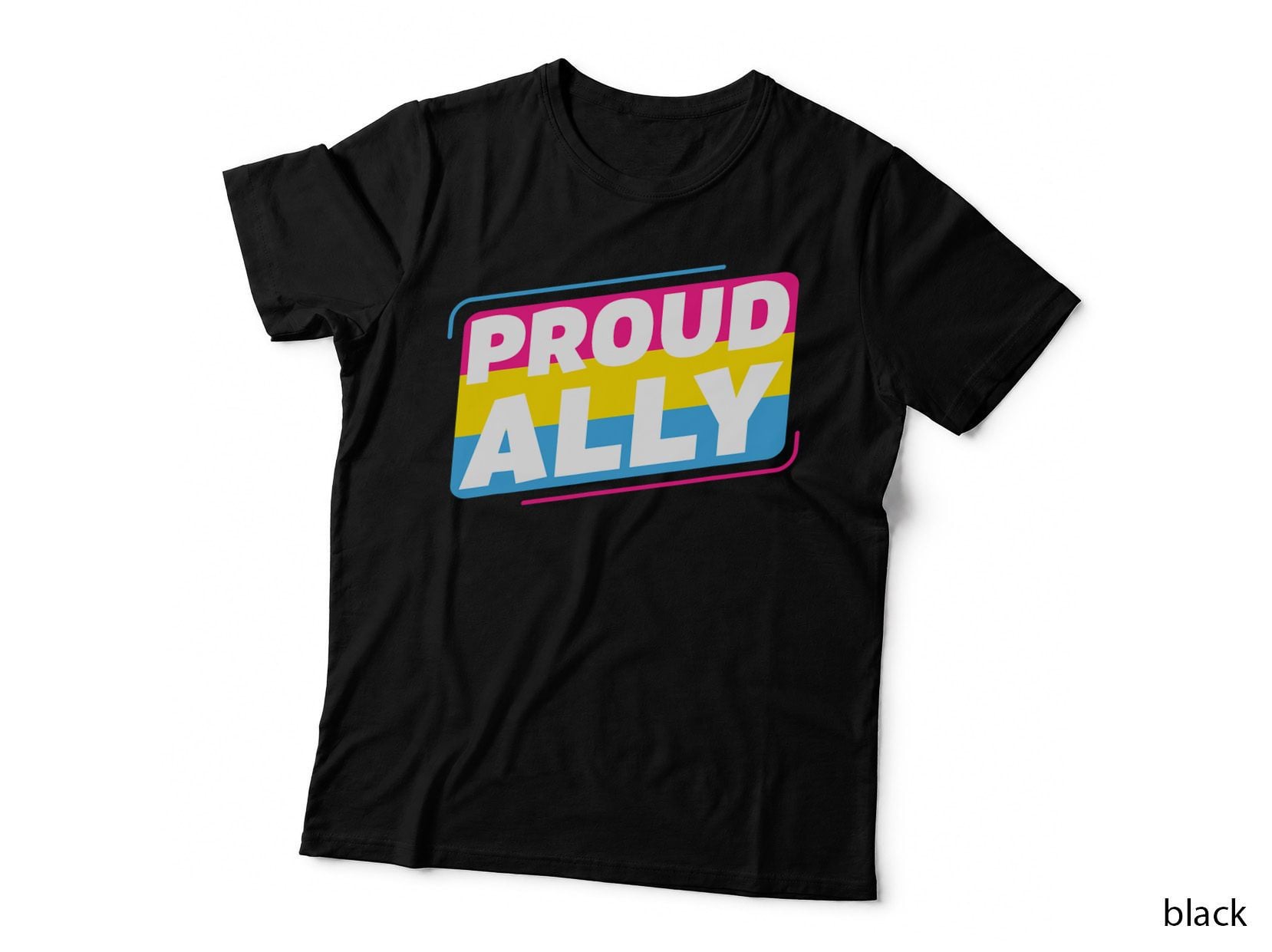 Pansexual Proud Ally Pan Pride LGBT T-Shirt