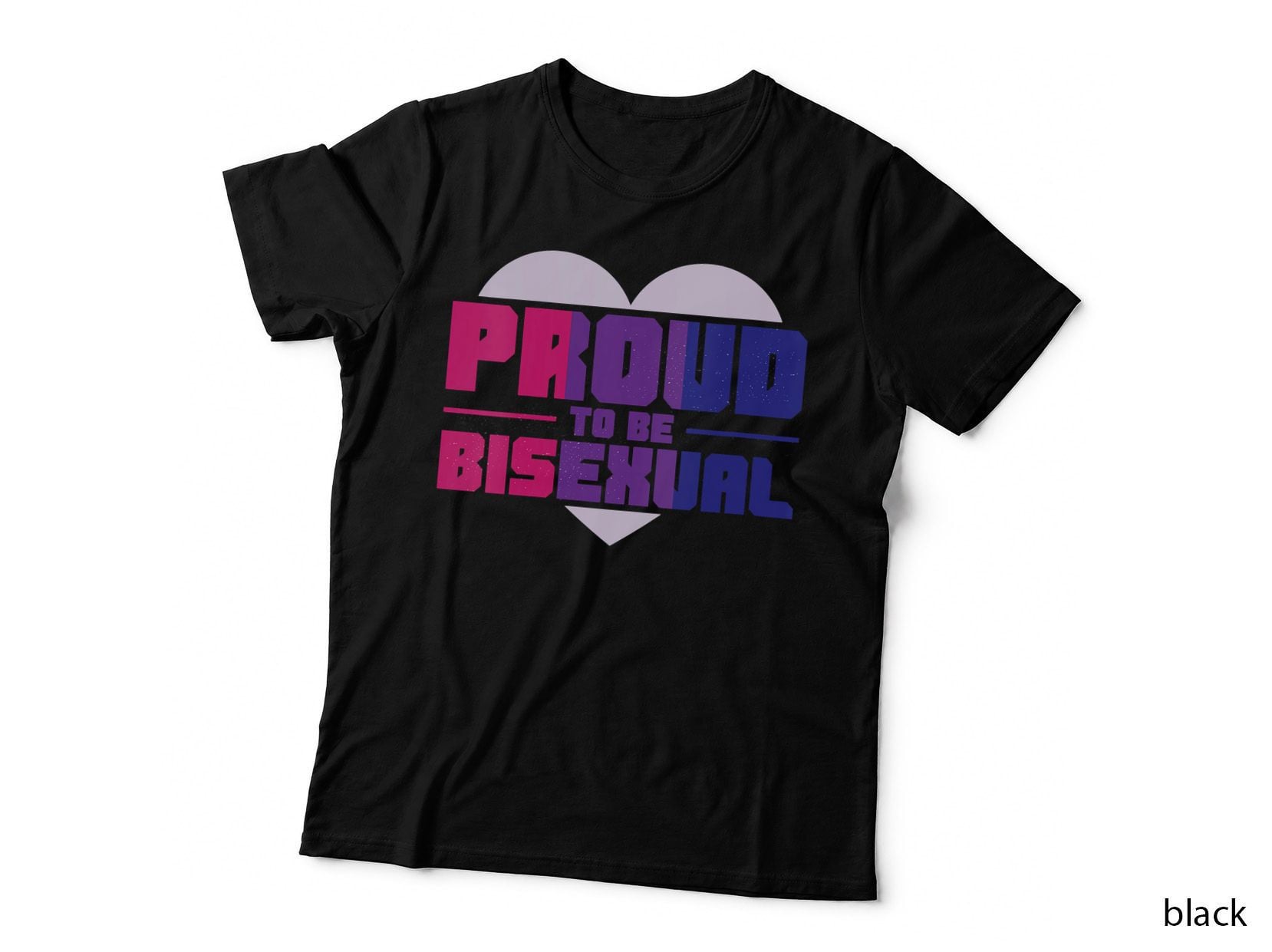 Pride Month Proud to Be Bisexual LGBT Flag, Bisexual Ally T-Shirt