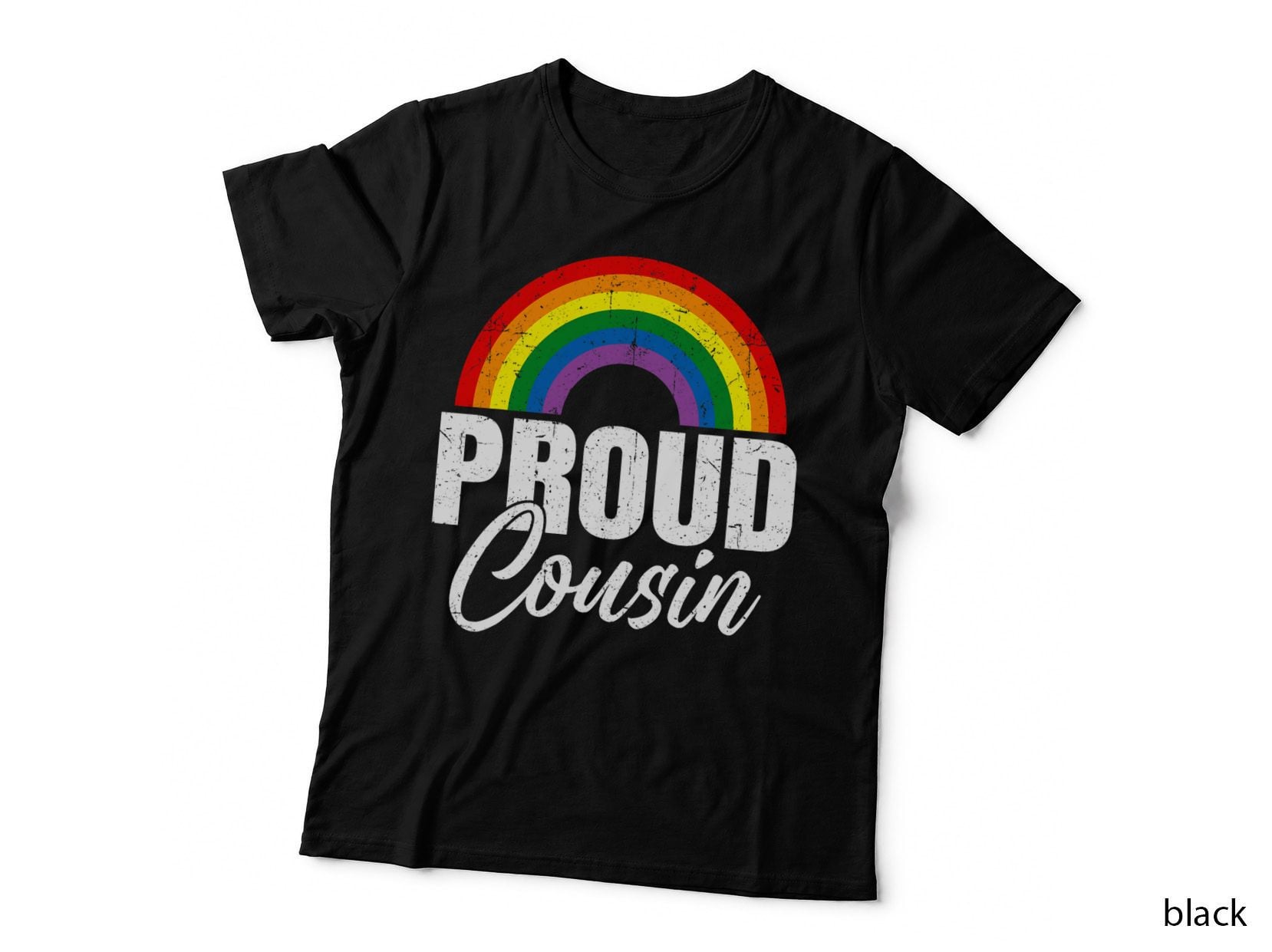 Proud Cousin Ally LGBT Lesbian Gay Pride Month LGBTQ T-Shirt