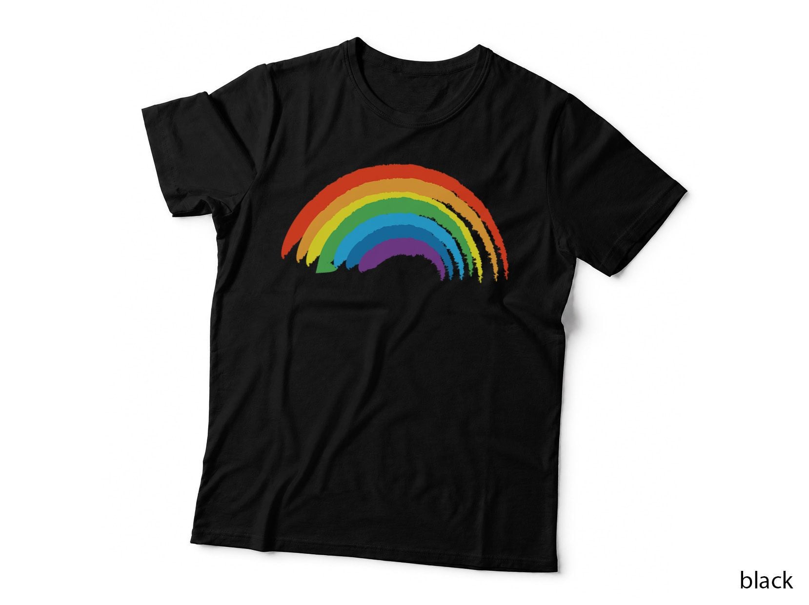 Rainbow Pride Retro T-Shirt