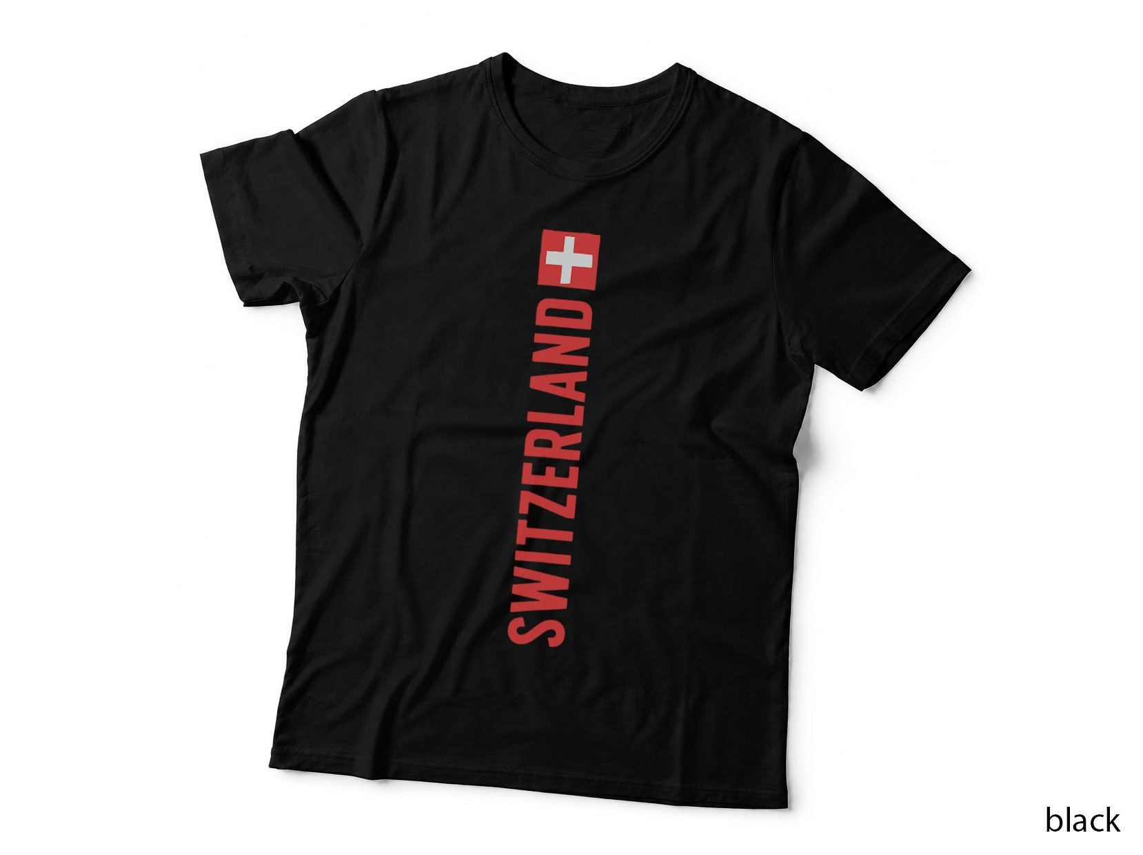 Swiss Shirt Gift Switzerland Flag Pride Roots Women Men T-Shirt
