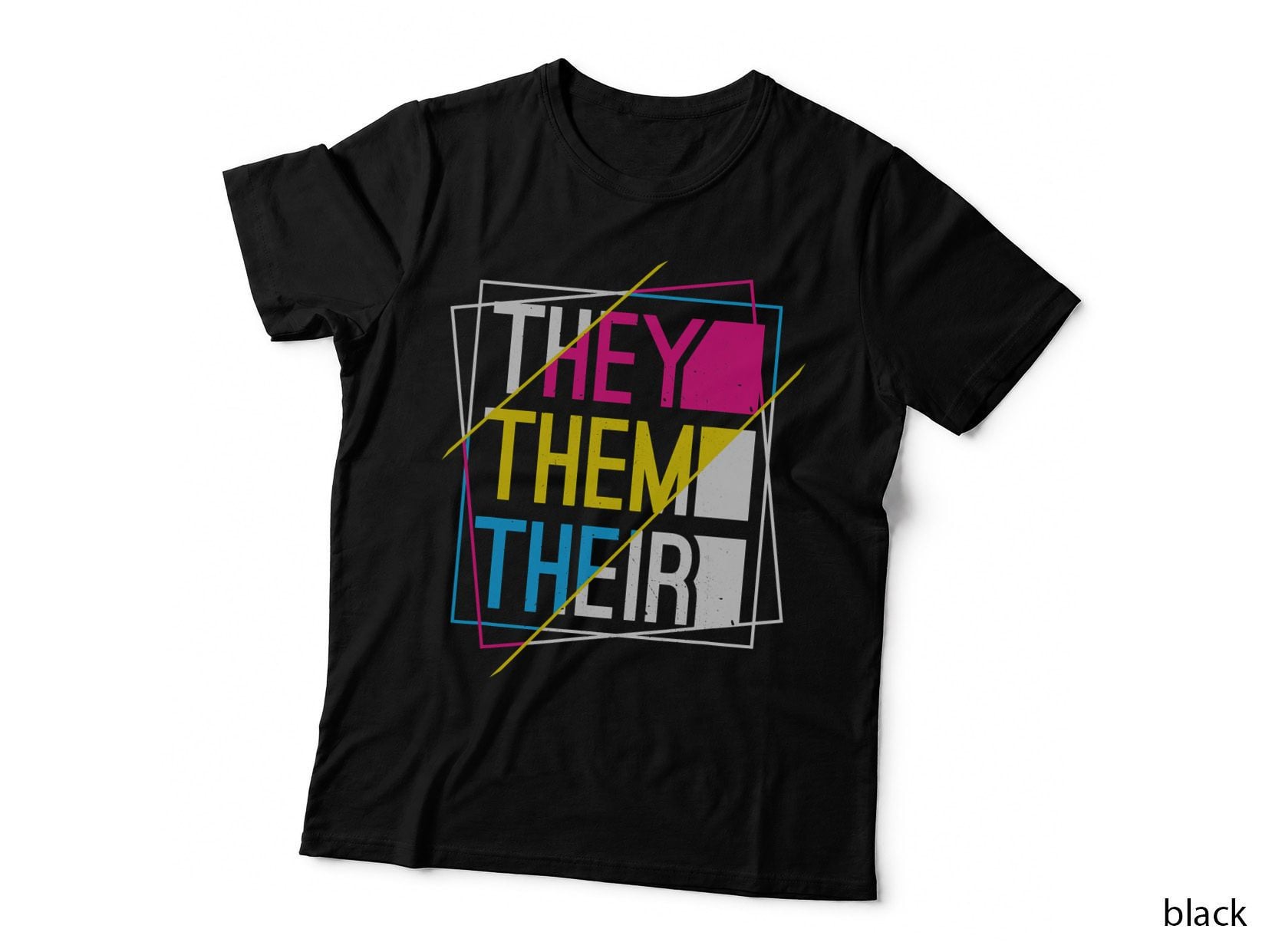 They Them Their Cool Pride LGBT Equality T-Shirt