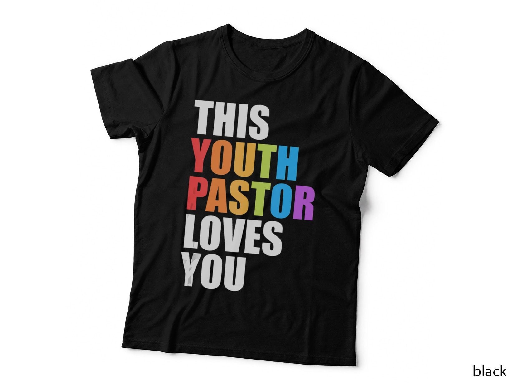 This Youth Pastor Loves You Pride Proud Ally Gay P, Gay Pride T-Shirt
