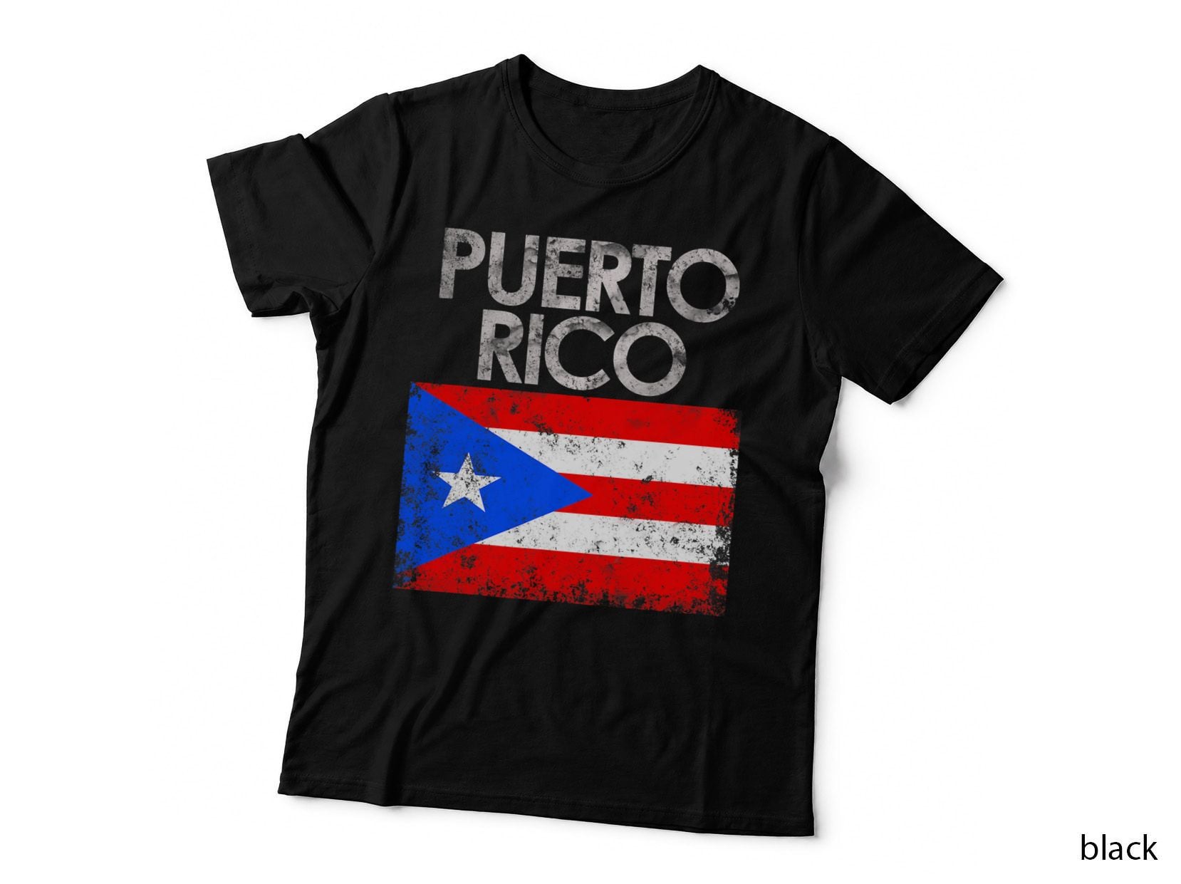 Vintage Puerto Rico Puerto Rican Flag Pride Gift T-Shirt