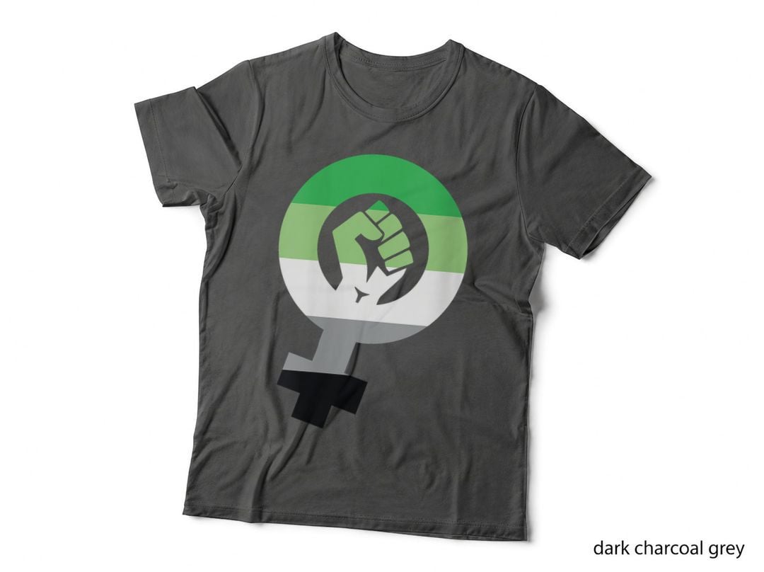 Androphilia Pride Flag Feminism Symbol Androphilia, Gay Pride T-Shirt