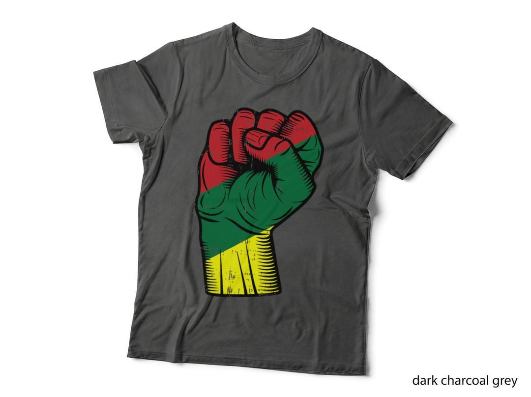 BLM Fist Black History Month Melanin Pride African American T-Shirt
