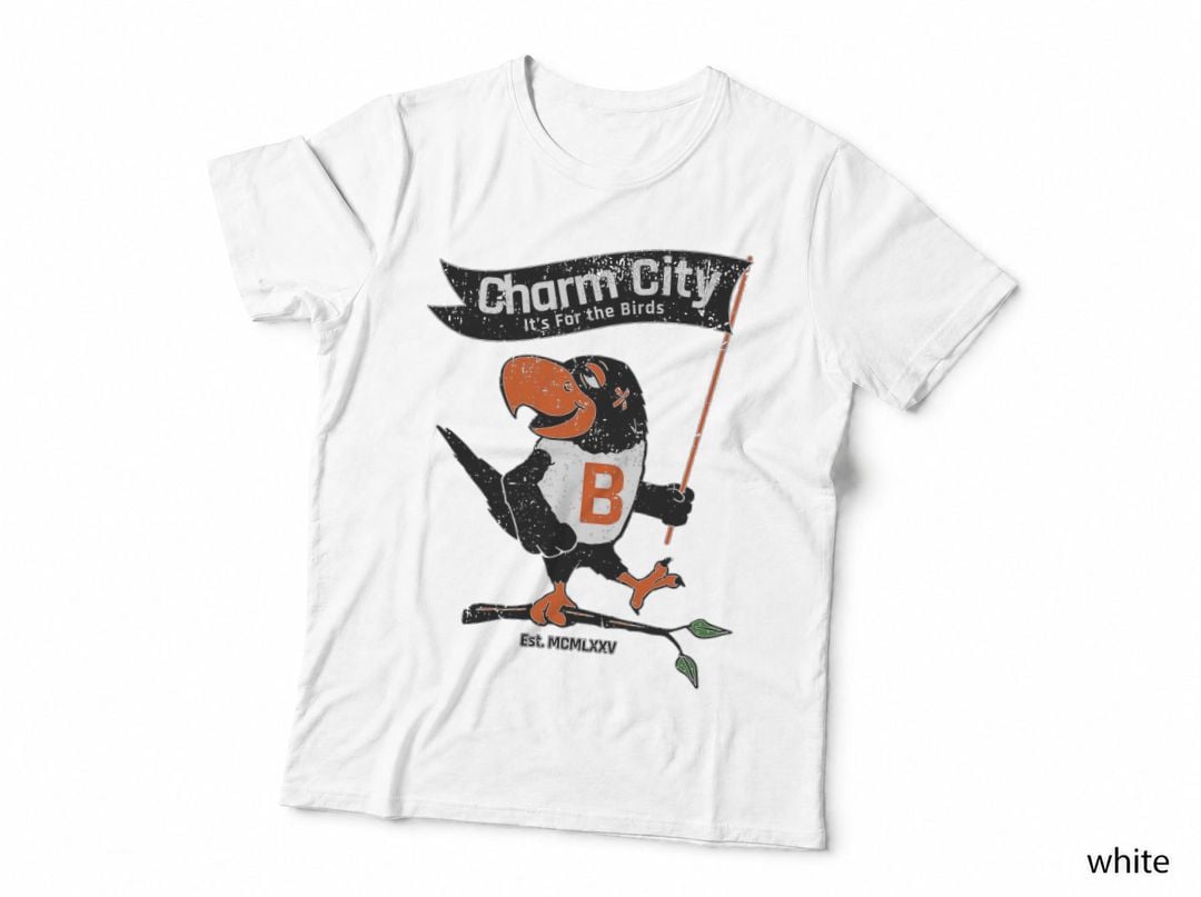 Baltimore Birds Maryland Charm City Pride Novelty T-Shirt