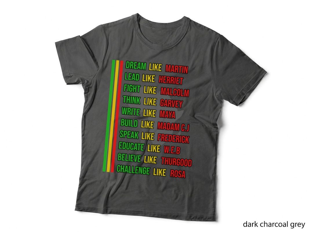 Built by Teach Black History Month Kids Proud African Pride T-Shirt