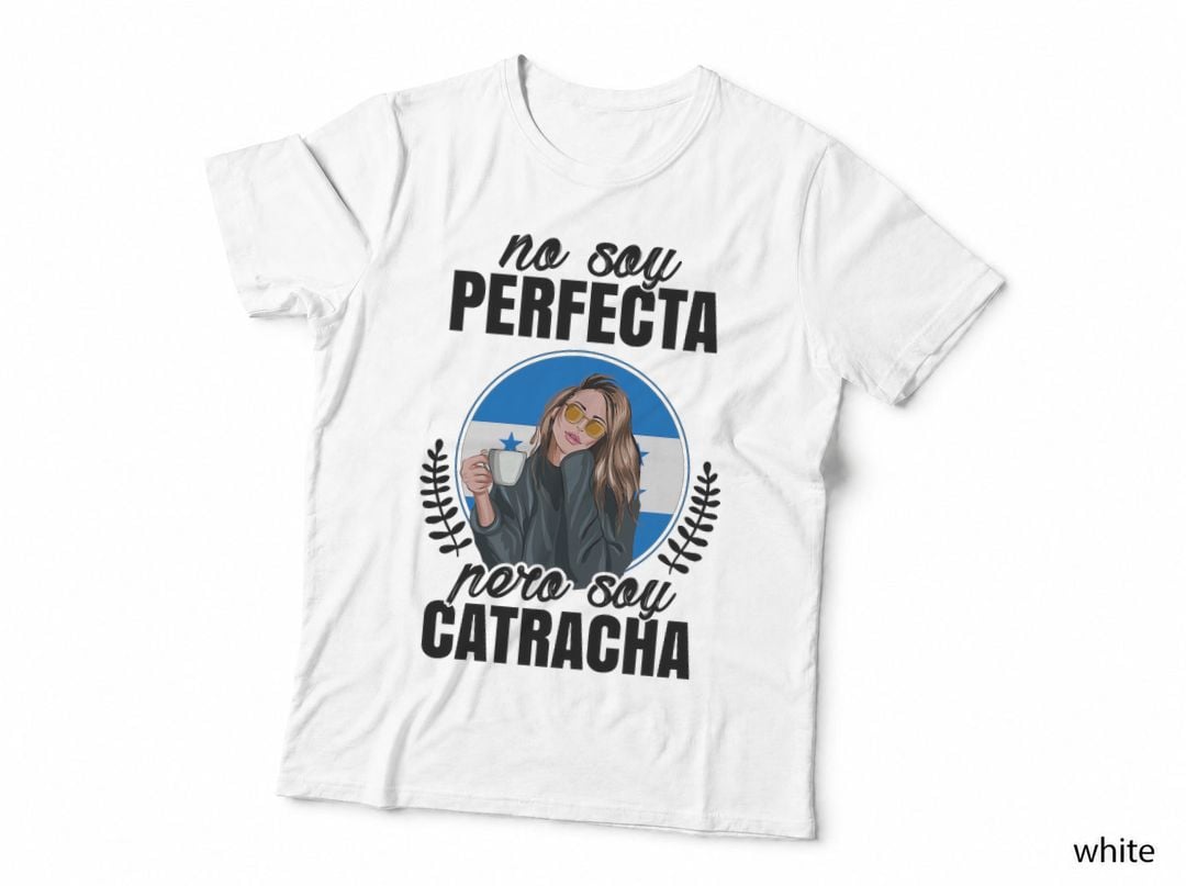Catracha Honduran Pride Honduras Flag Heritage Women Girls T-Shirt