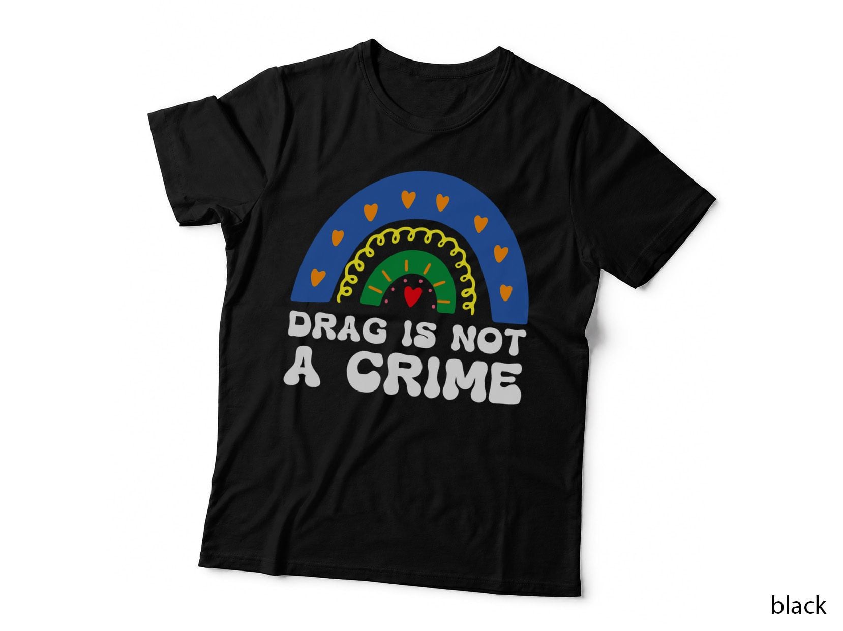 Drag Is Not a Crime Lgbt Gay Pride Equality Drag Queen Cool T-Shirt