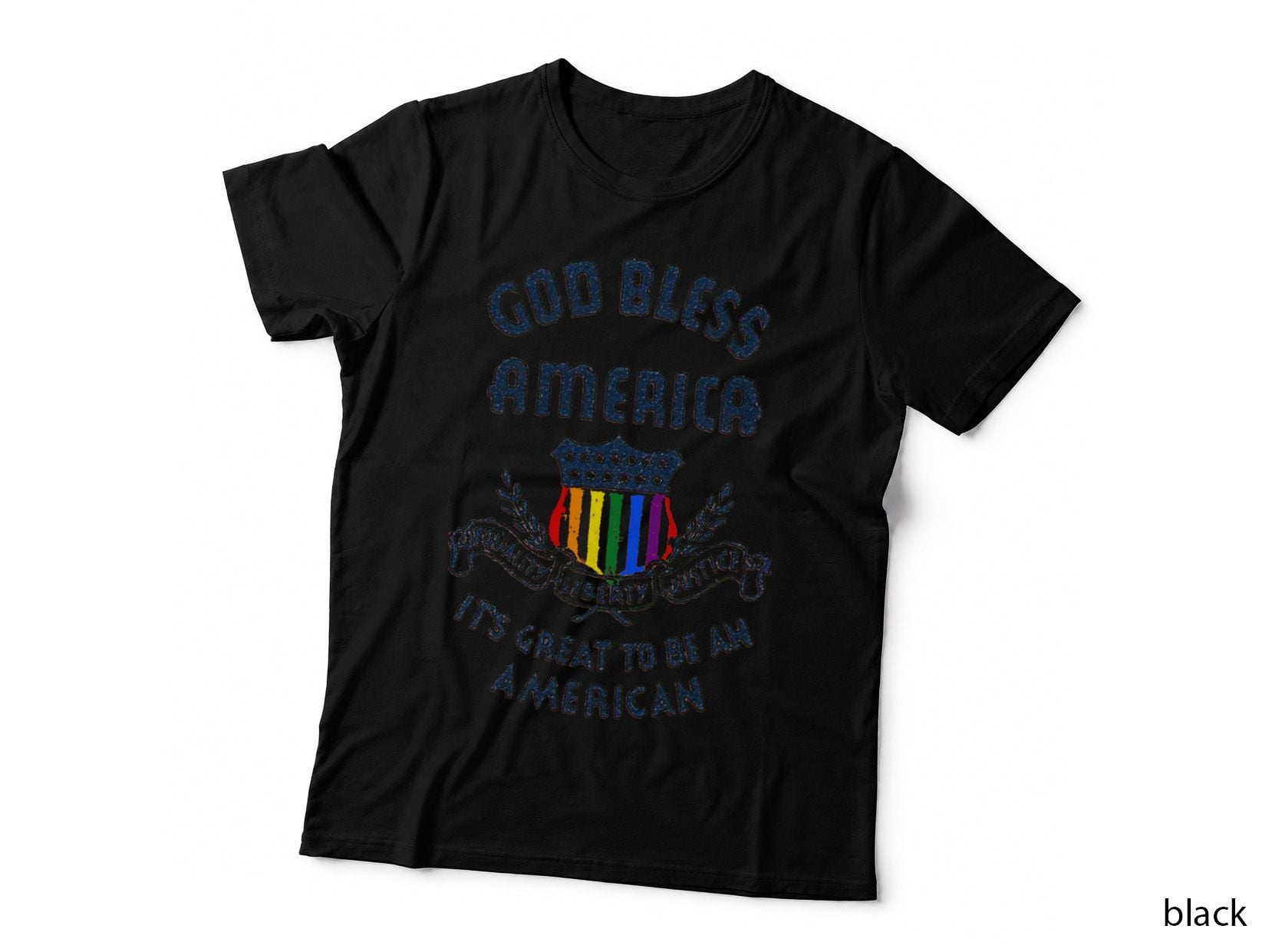 God Bless America T-Shirt, Patriotic Apparel, American Pride