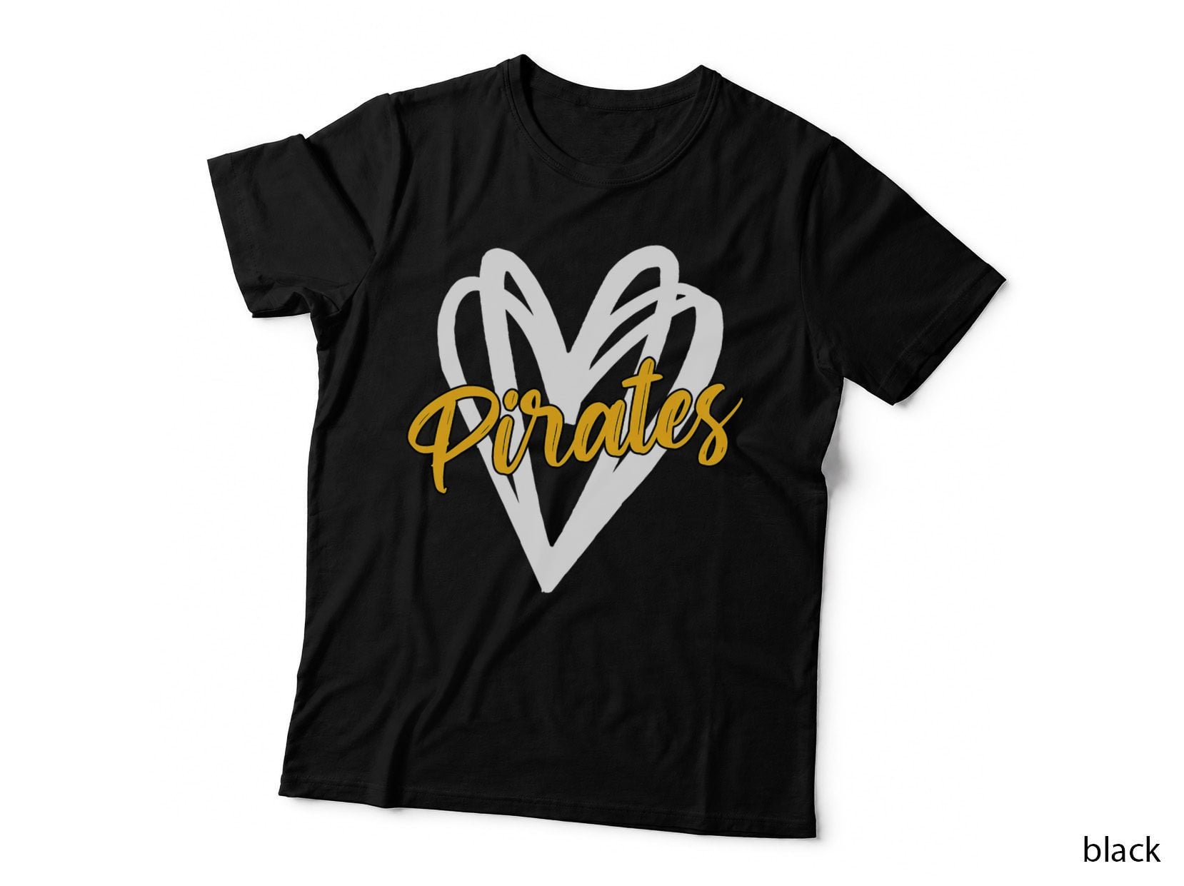 Graphic Pirates First Name Pride Classic Art Apparel Name T-Shirt