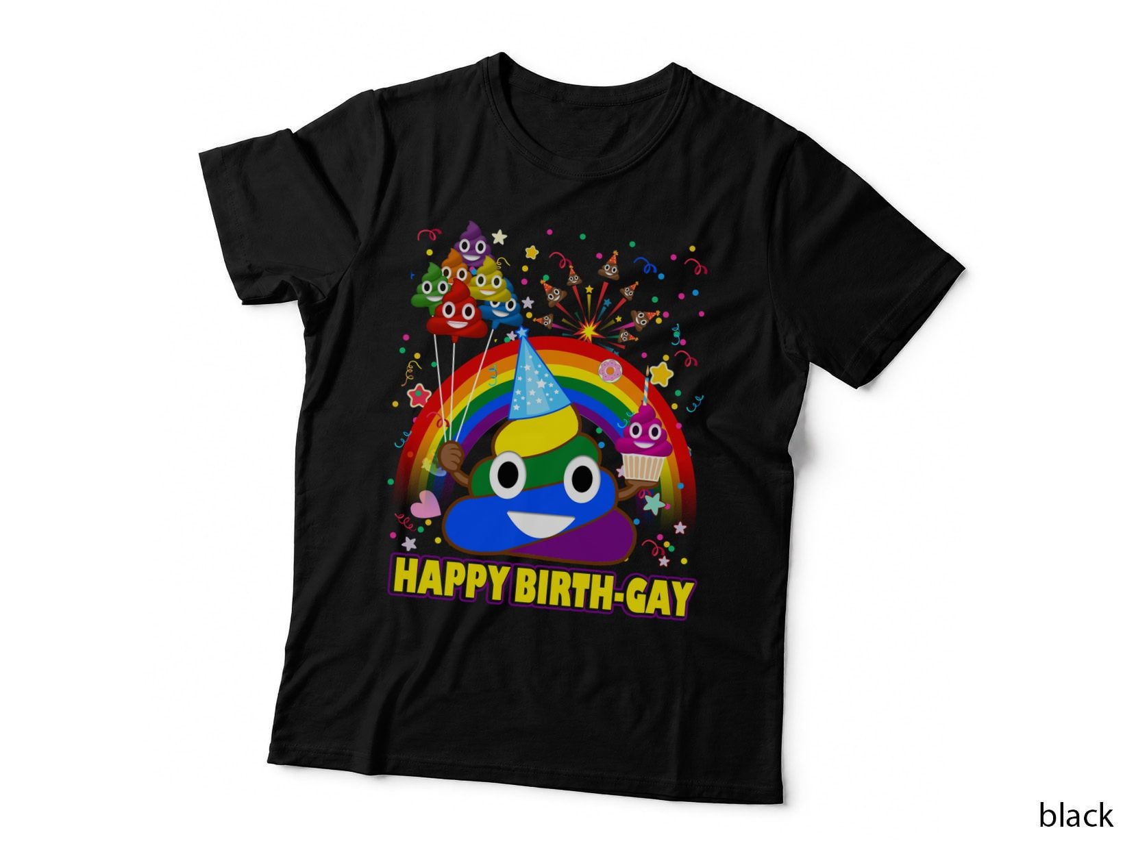 Happy Birth-Gay LGBT Pride T-Shirt, Pride Month Celebration