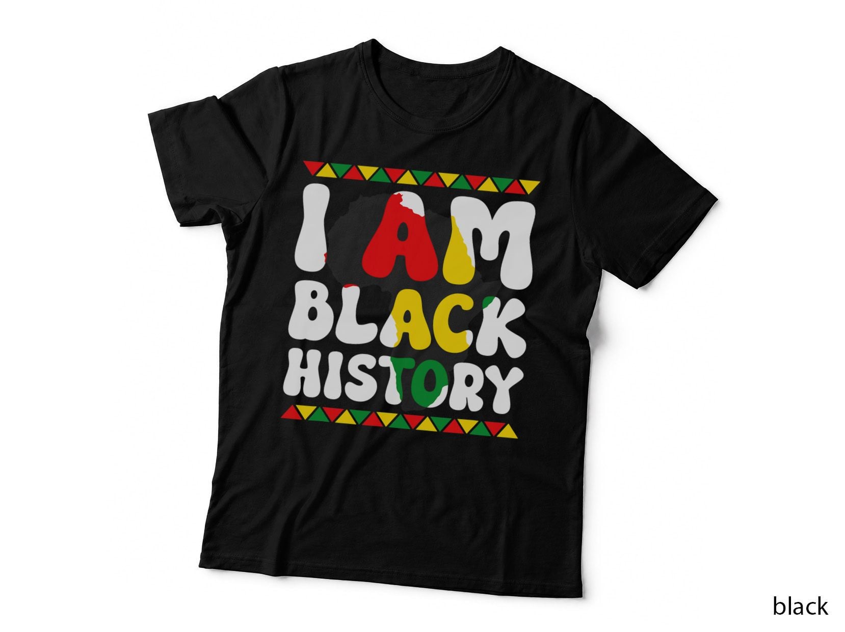 I Am Black History Month African American Pride Celebration T-Shirt