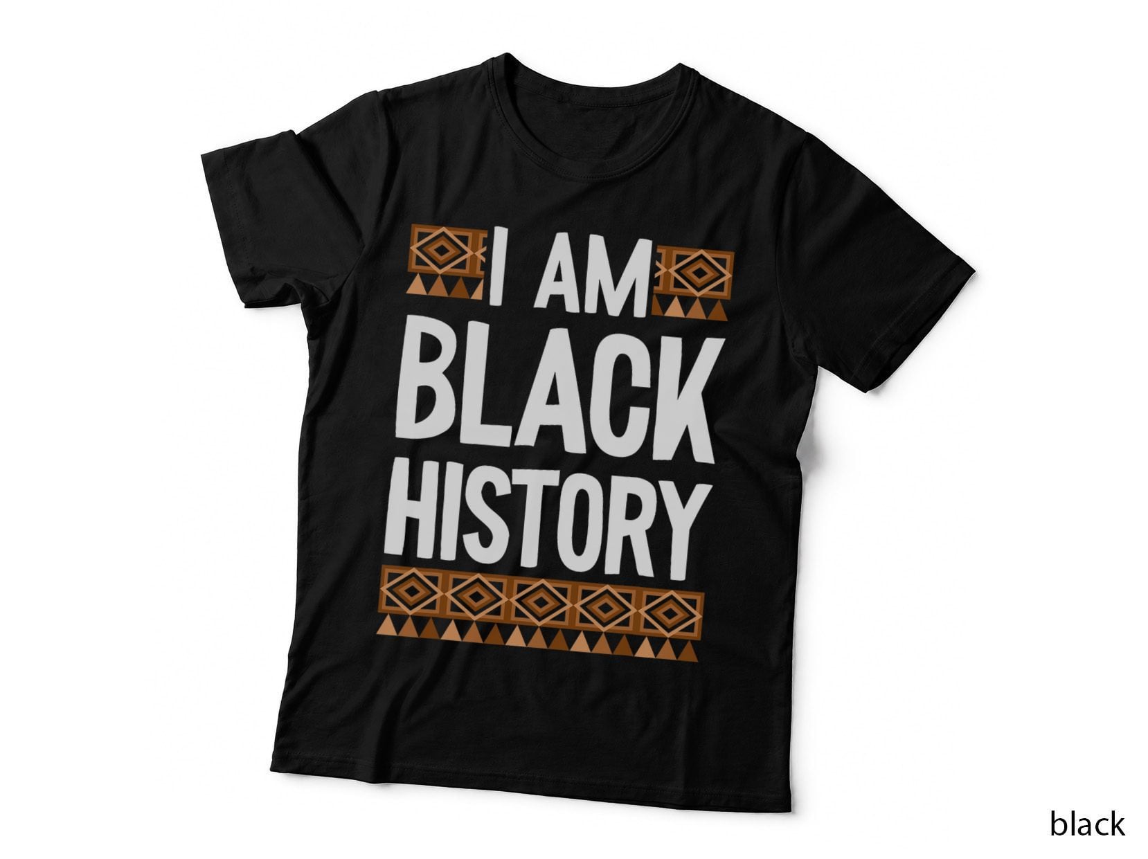 I Am Black History Month Melanin Pride Pan African American T-Shirt
