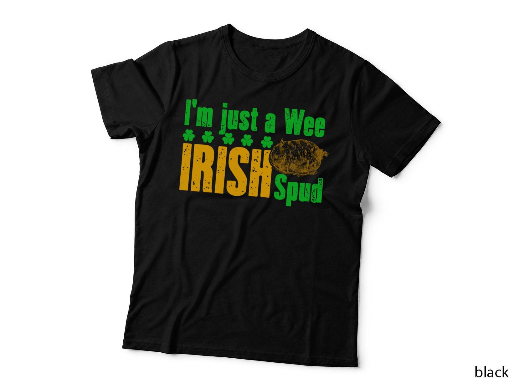 Irish Potato T-Shirt, St Patricks Day Theme, Irish Pride Apparel