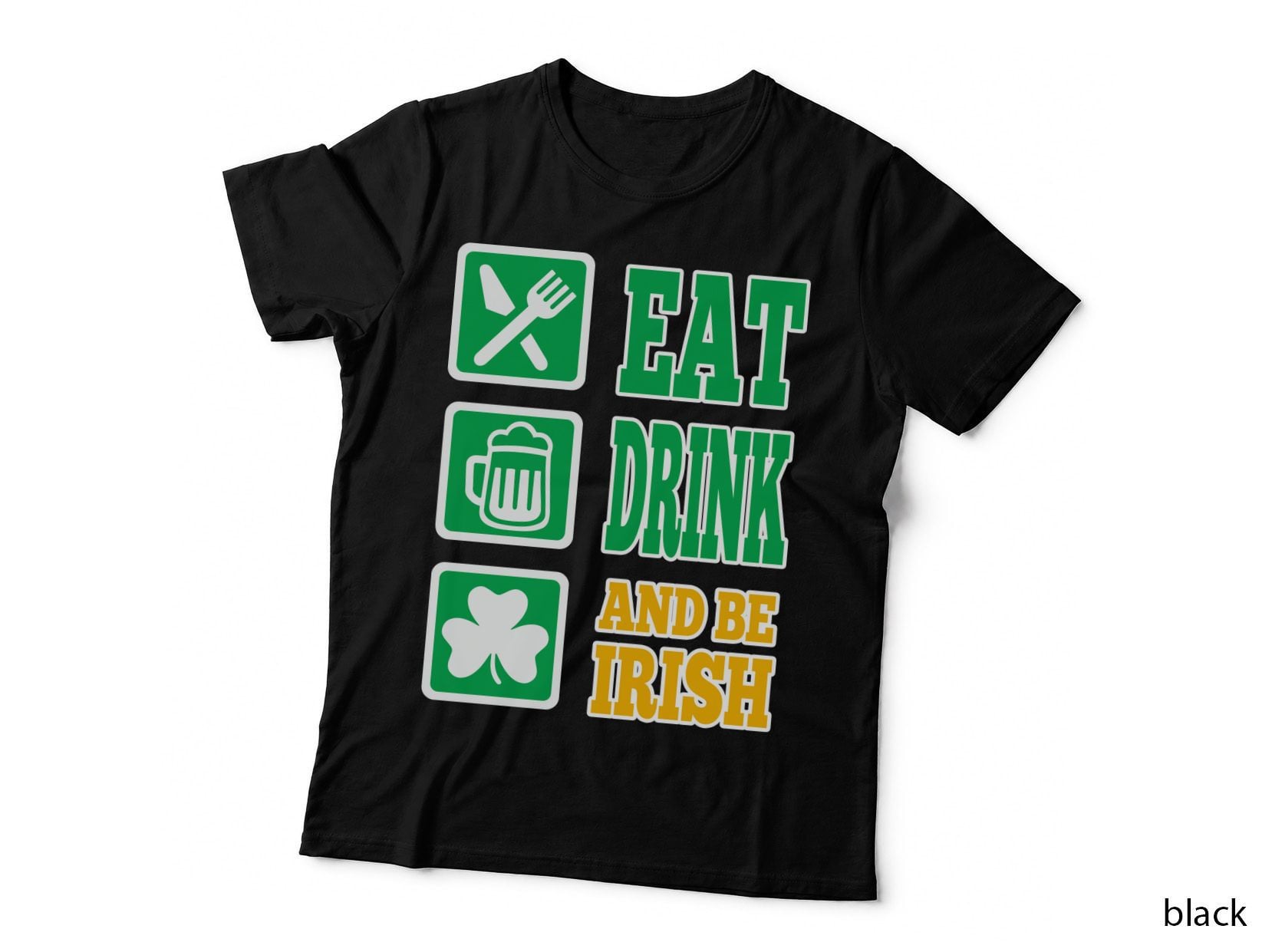 Irish Shamrock T-Shirt, St Patricks Day Style, Irish Pride Apparel