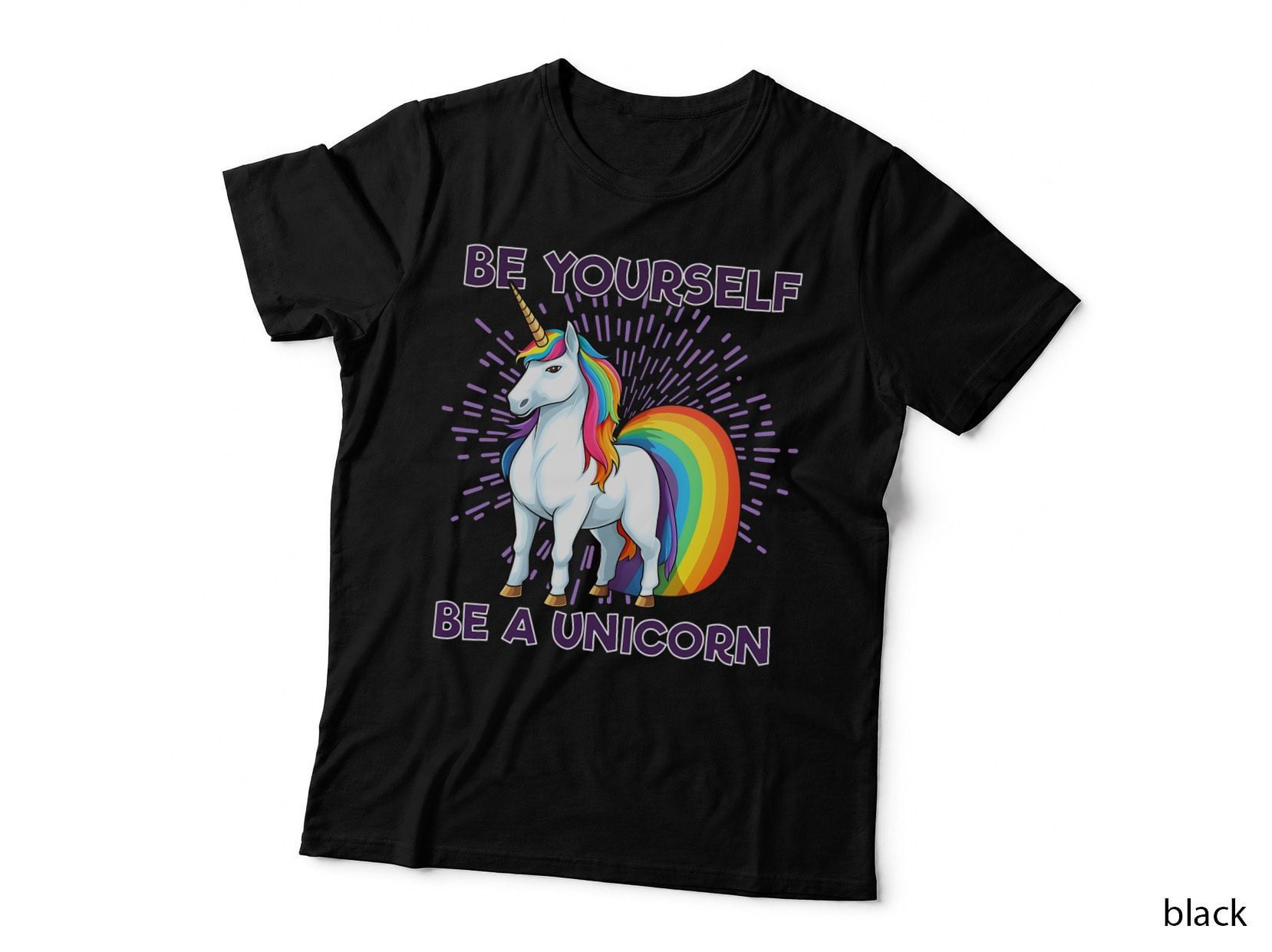 LGBT Pride Be Yourself Be a Unicorn T-Shirt